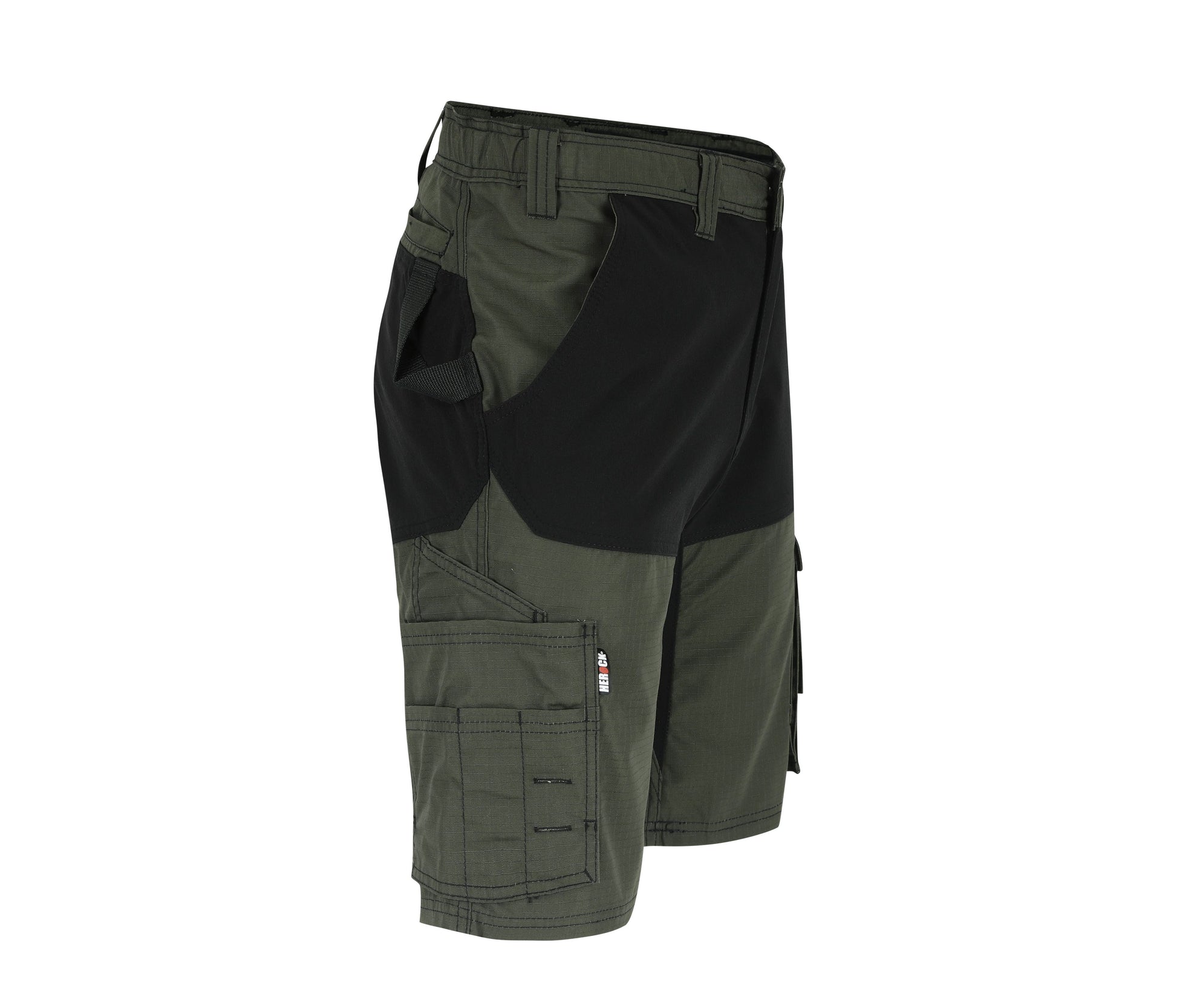 Bermuda Ripstop Extensible - Dark Khaki/black