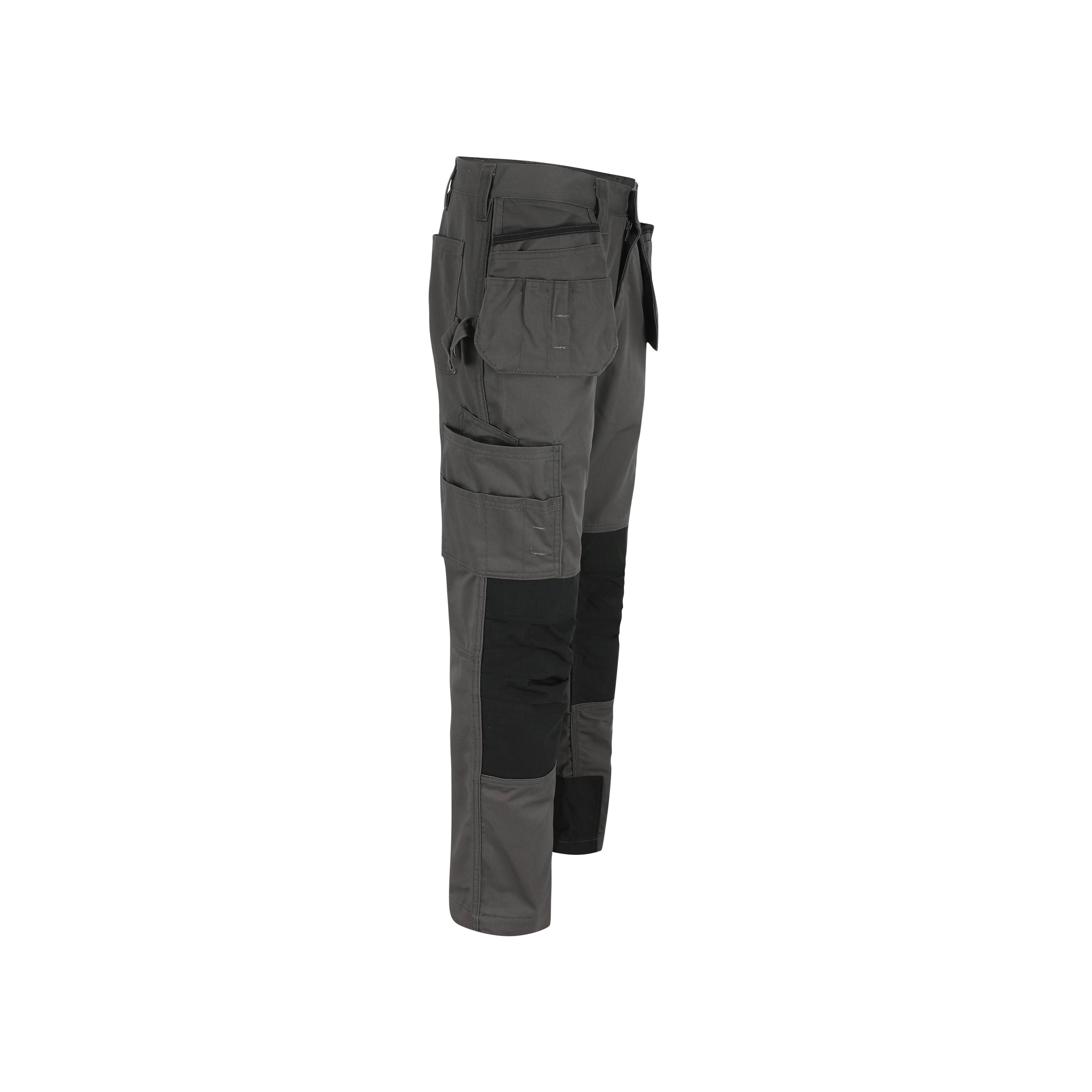 Pantalon de Travail Multi-Poches - Heather Grey/black