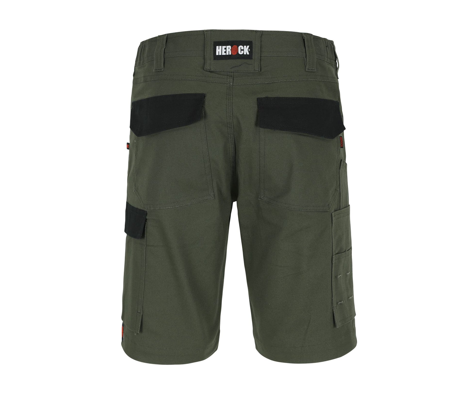 Bermuda Multi-Poches - Dark Khaki / Black