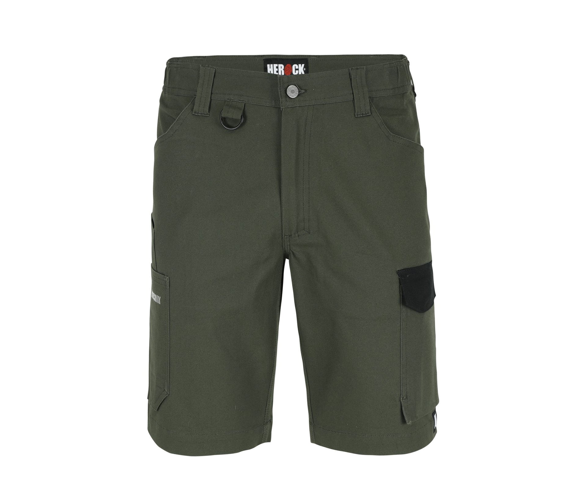 Bermuda Multi-Poches - Dark Khaki / Black