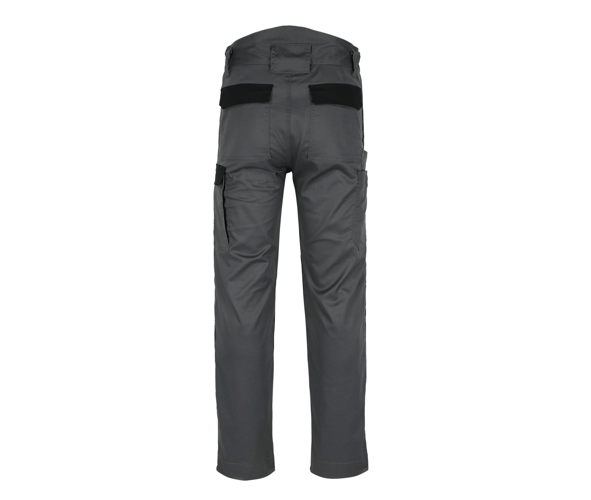 Pantalon Stretch Multipoches Avec Renforts - Anthracite / Black