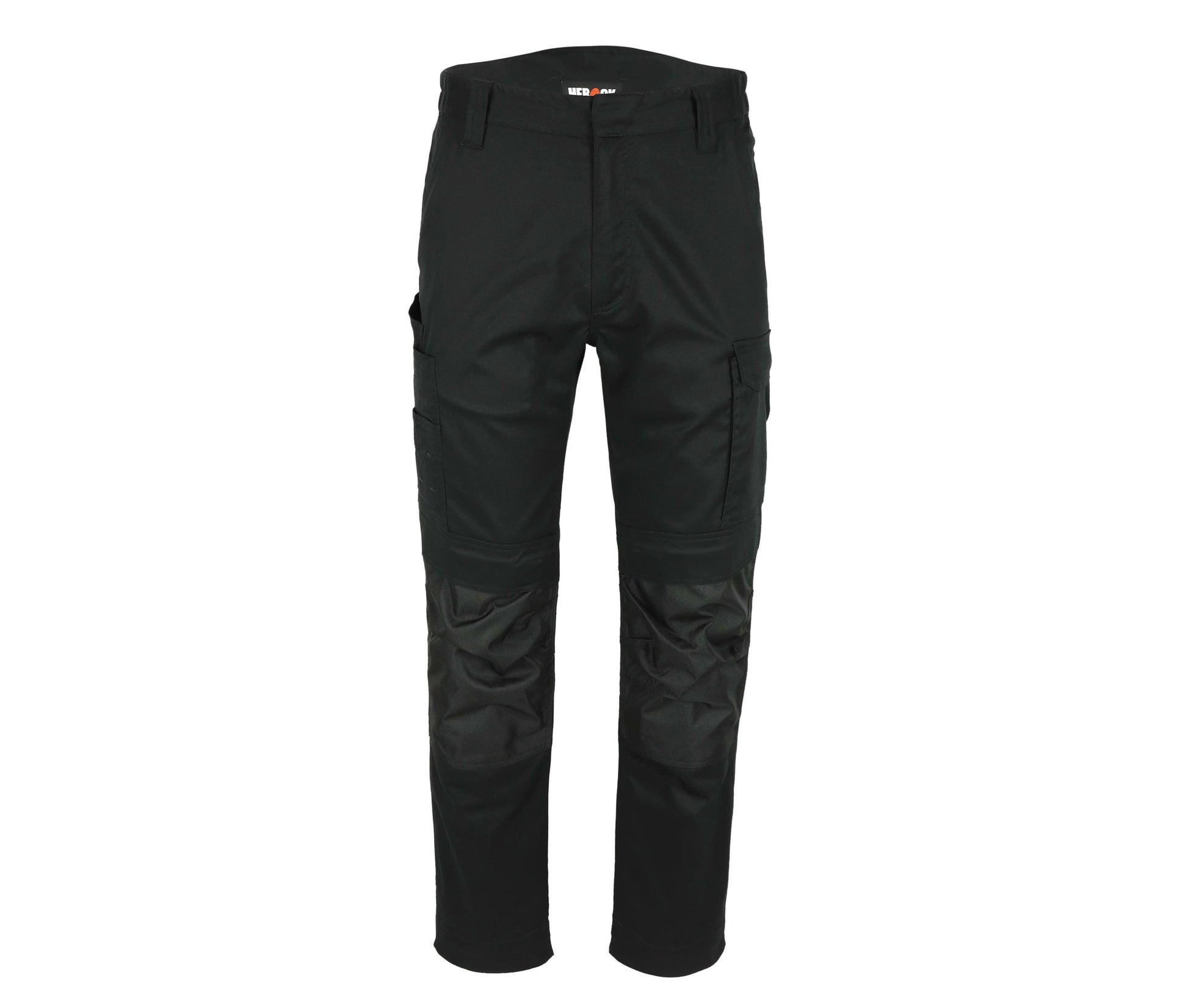 Pantalon Stretch Multipoches Avec Renforts - Black