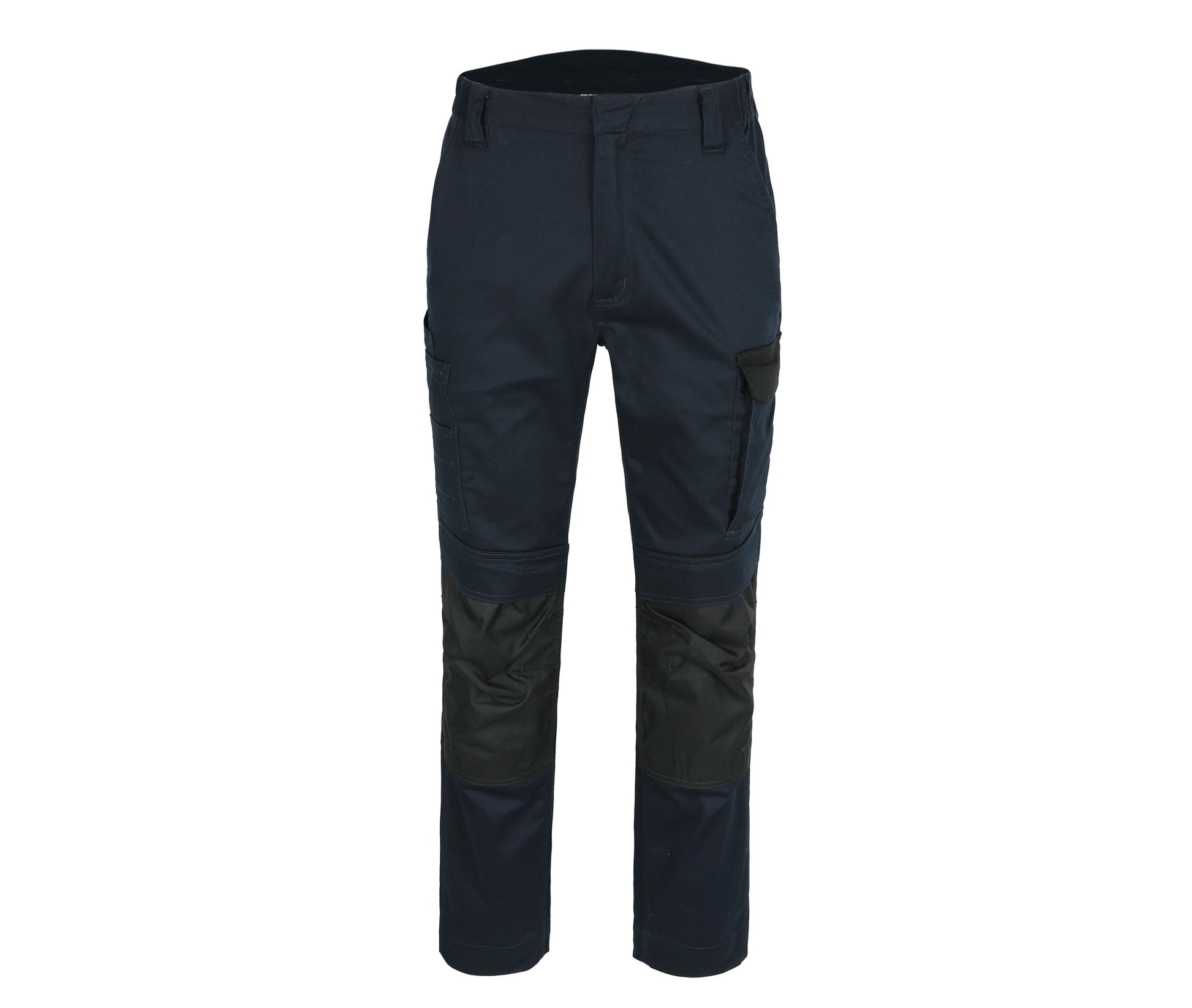 Pantalon Stretch Multipoches Avec Renforts - Navy / Black