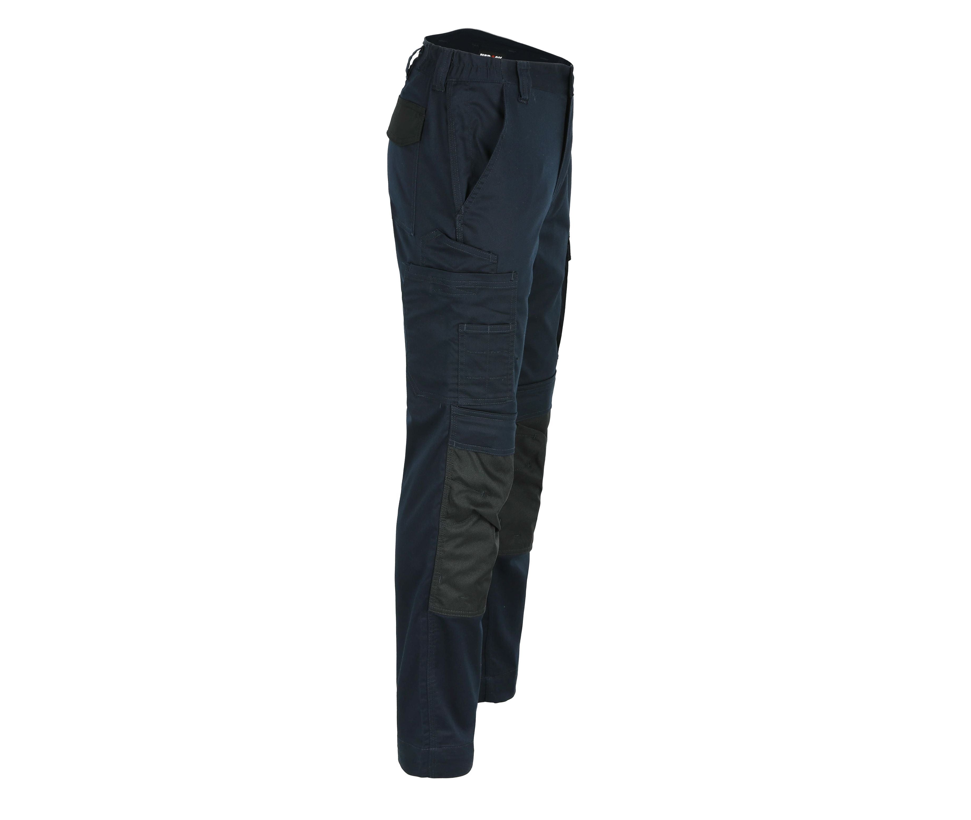 Pantalon Stretch Multipoches Avec Renforts - Navy / Black