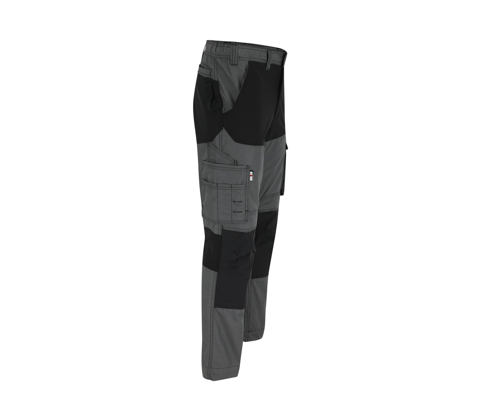 Pantalon Multi-Poches en Tissu Ripstop - Anthracite/black