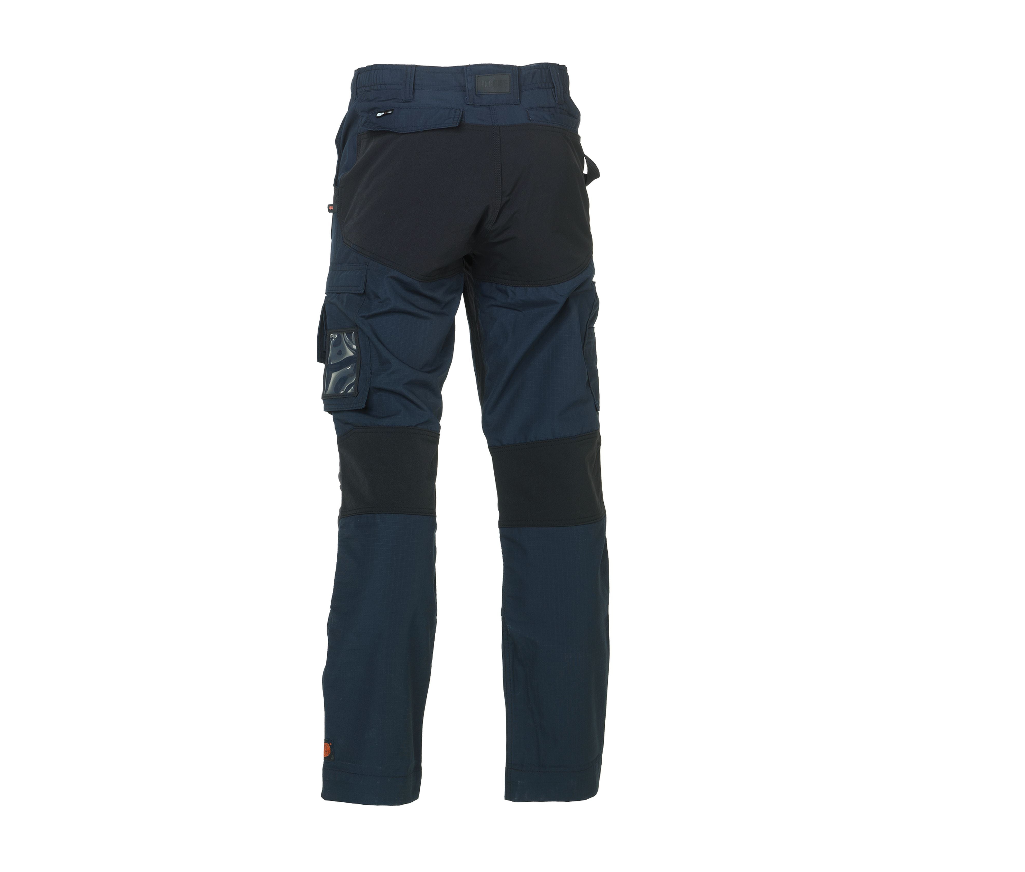 Pantalon Multi-Poches en Tissu Ripstop - Navy / Black