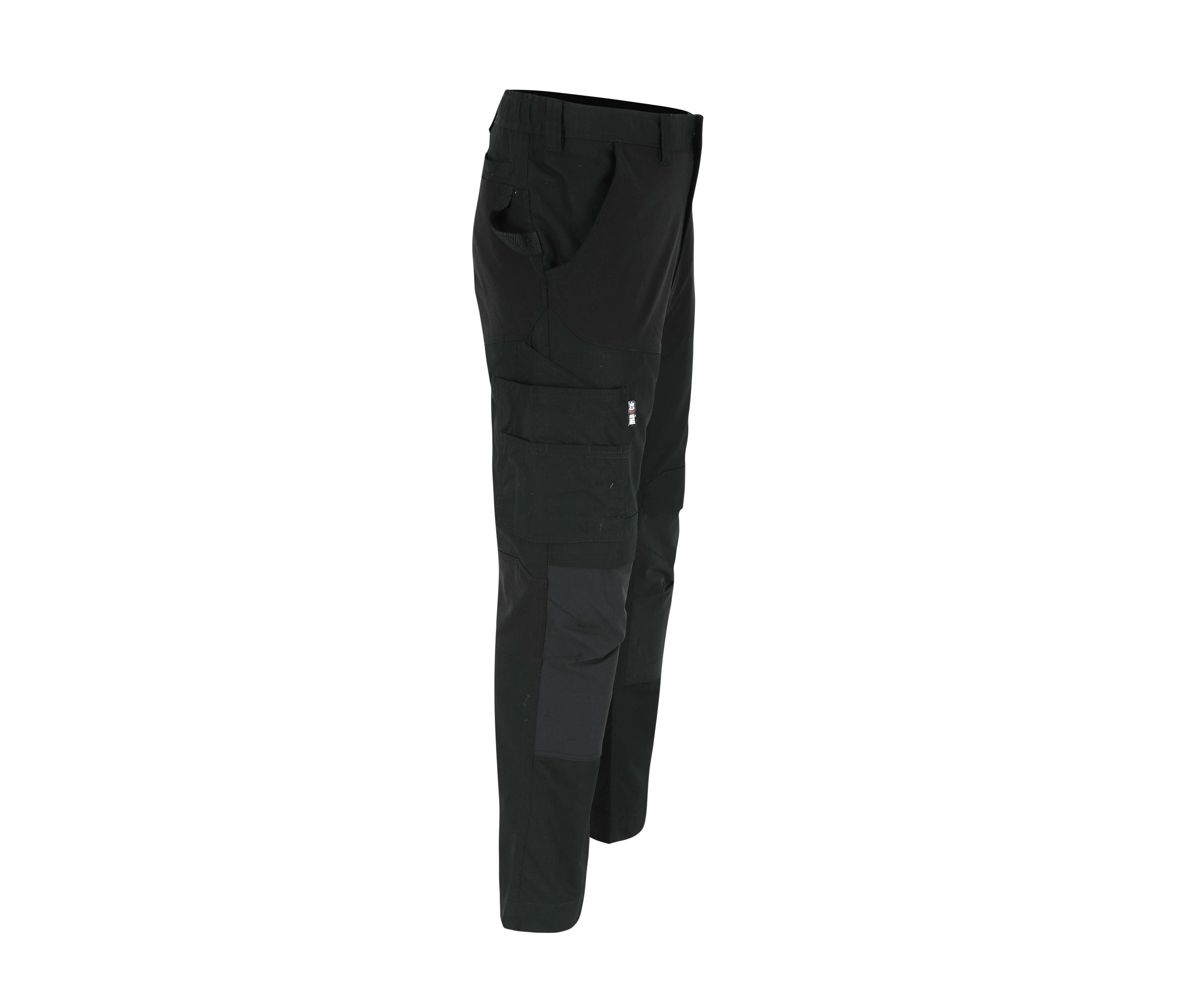 Pantalon Multi-Poches en Tissu Ripstop - Black