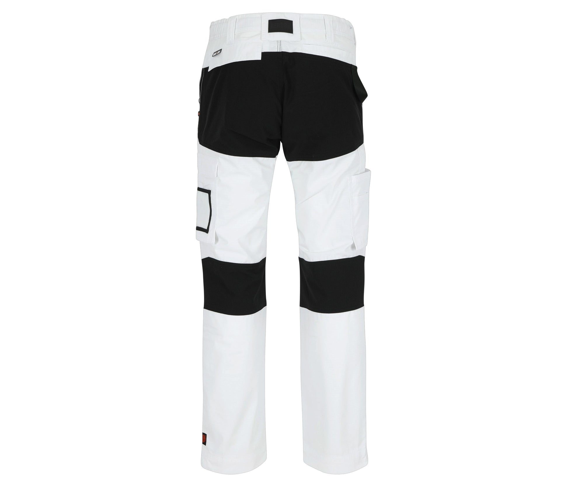 Pantalon Multi-Poches en Tissu Ripstop - White/black