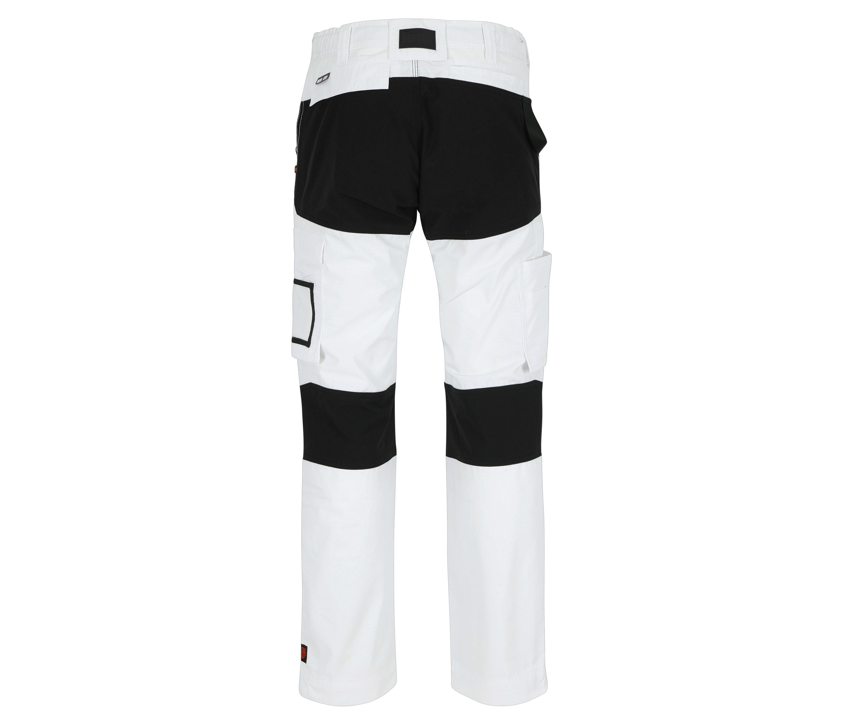 Pantalon Multi-Poches en Tissu Ripstop - White/black