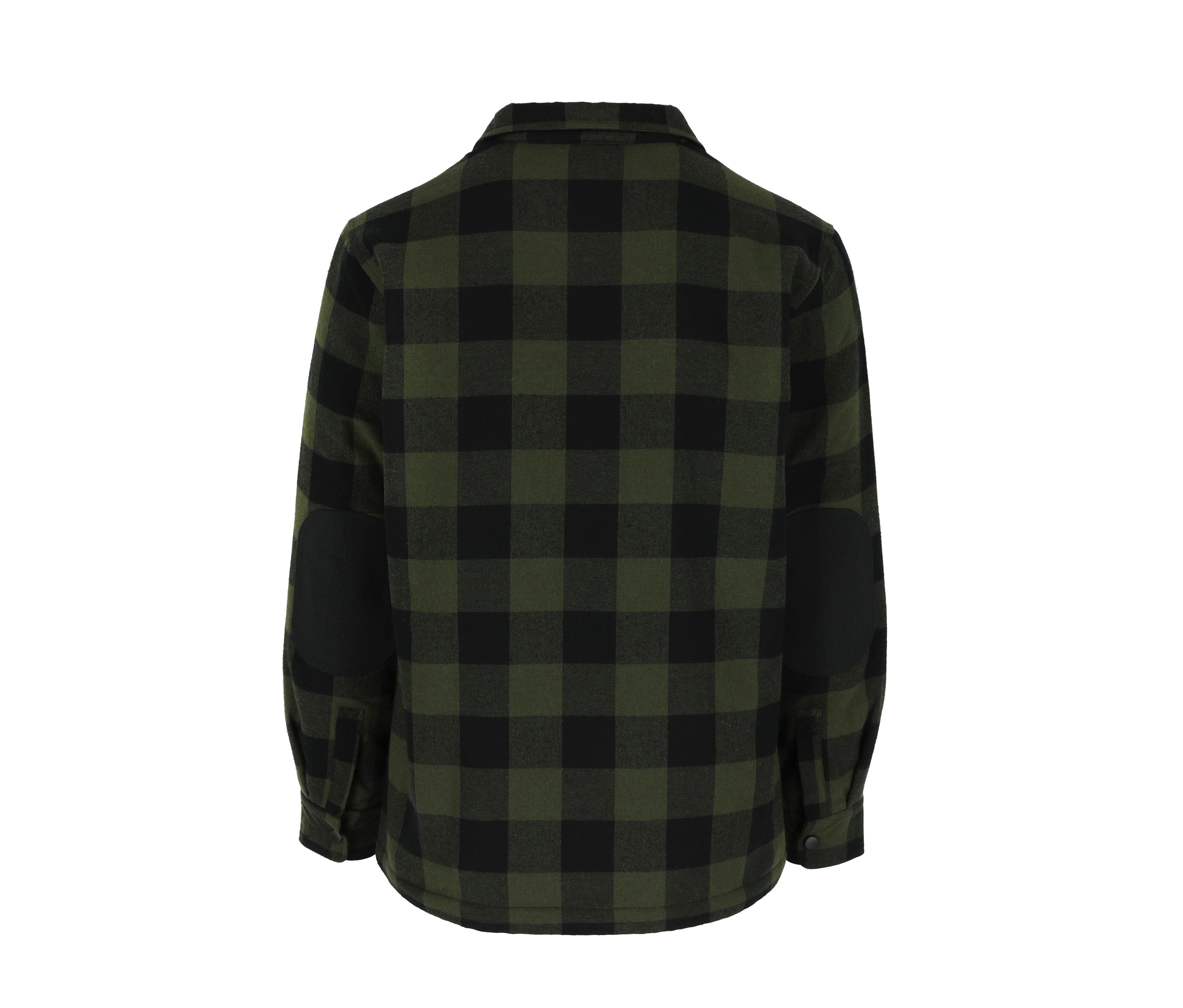 Chemise en Flanelle - Dark Khaki / Black
