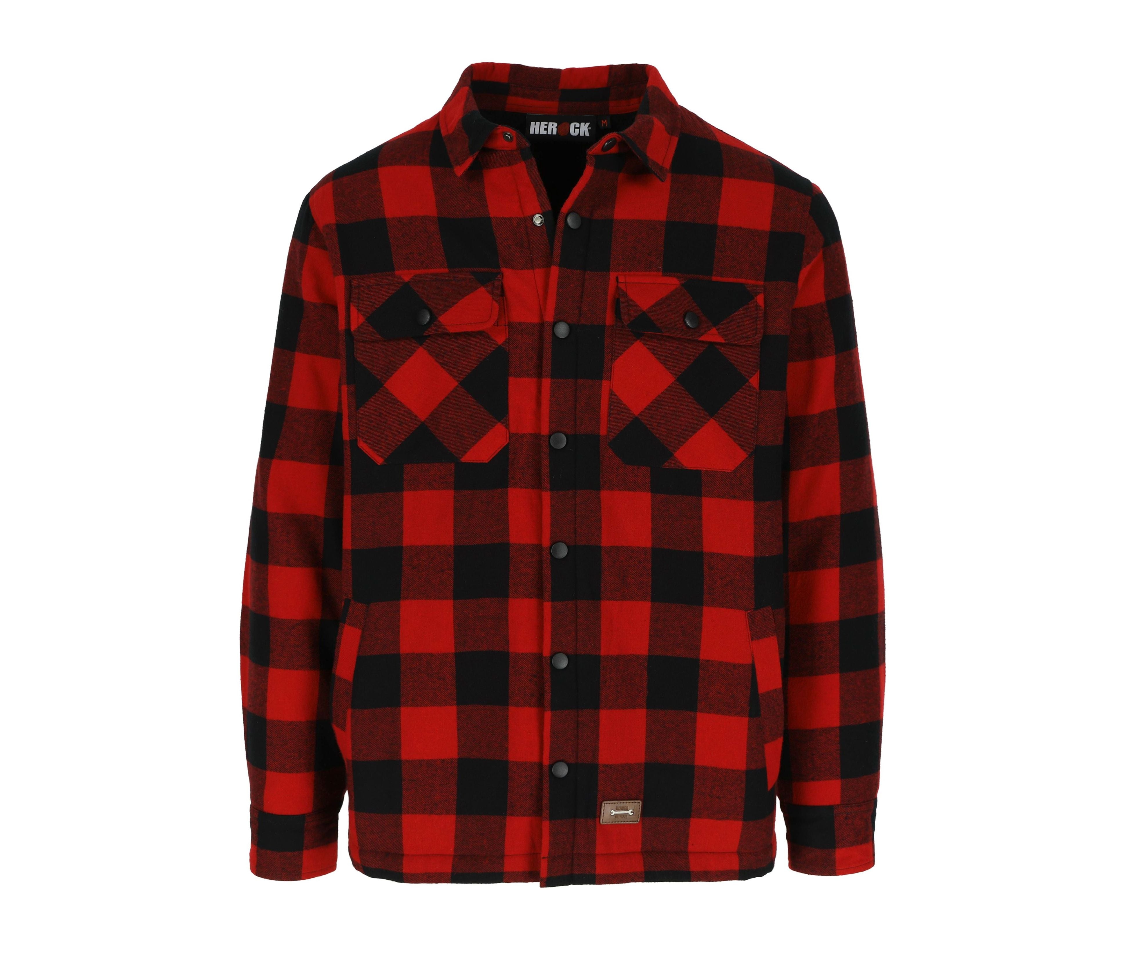 Chemise en Flanelle - Dark Red / Black