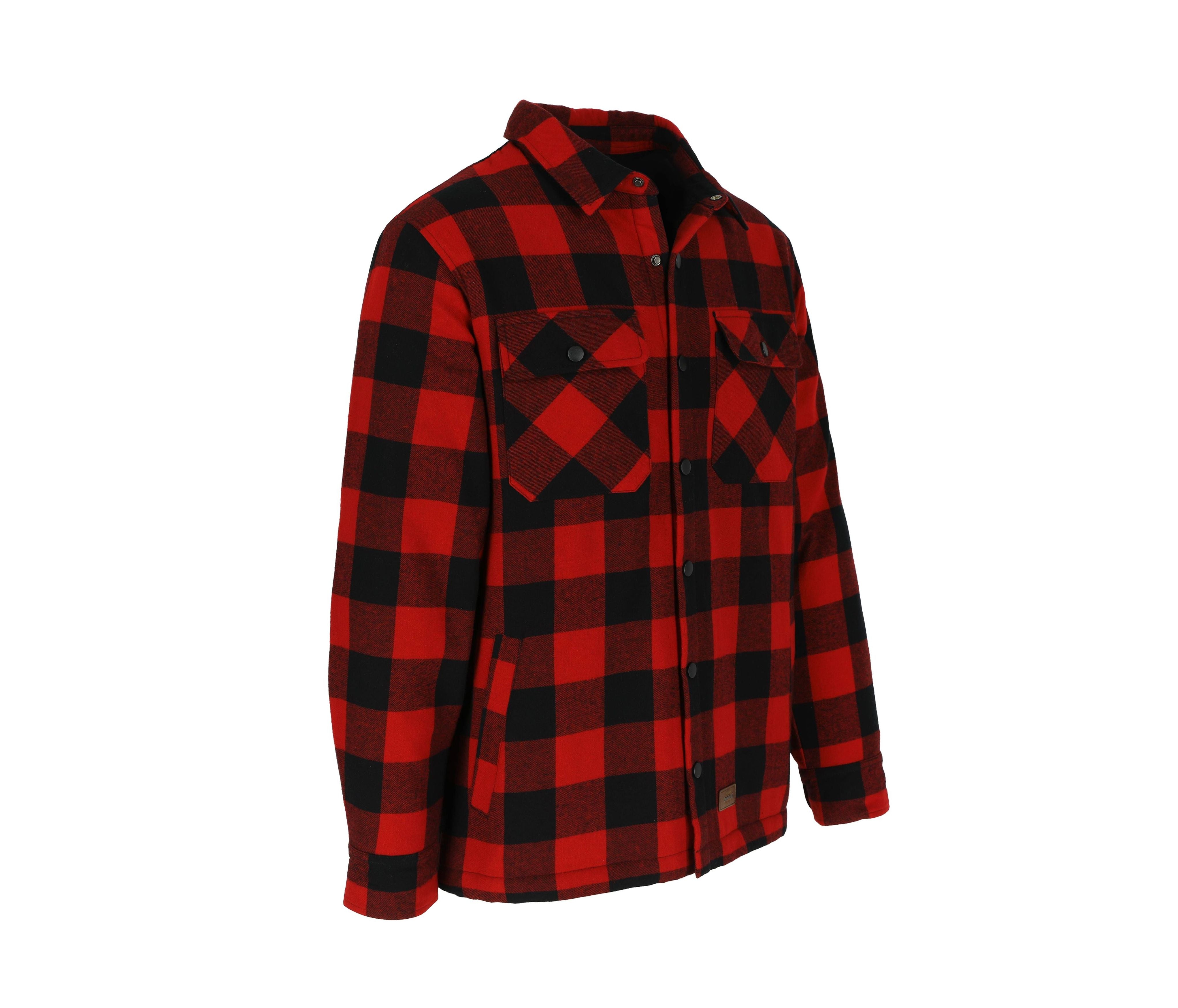 Chemise en Flanelle - Dark Red / Black