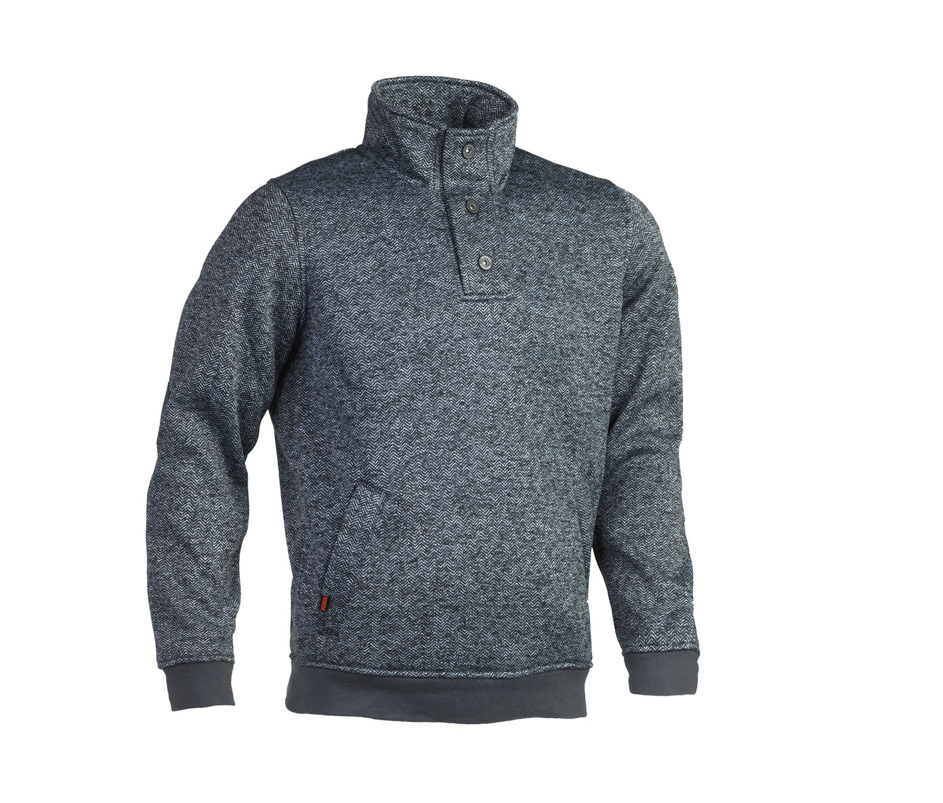 Pull Polaire Tricoté - Grey Chiné