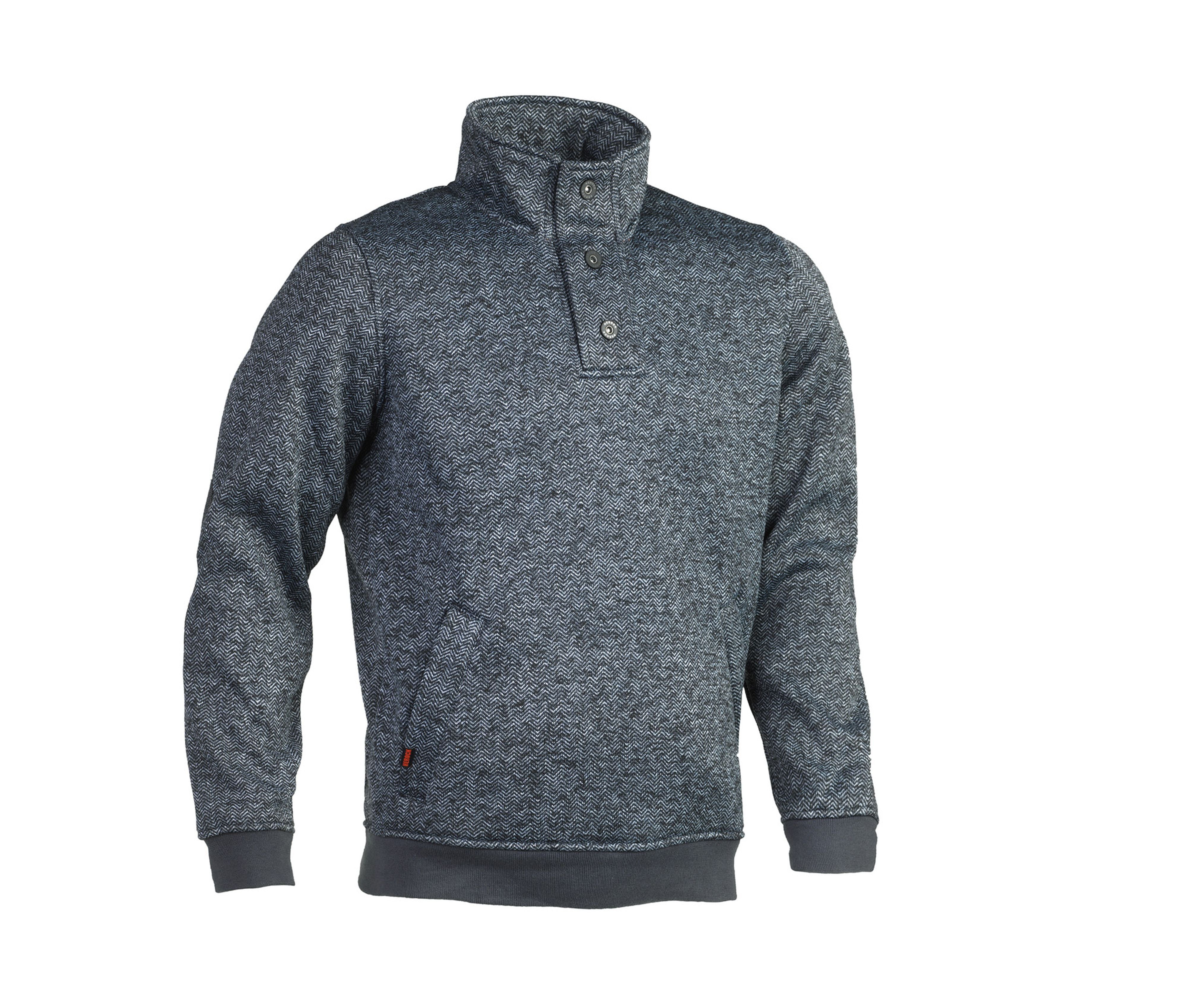 Pull Polaire Tricoté - Grey Chiné