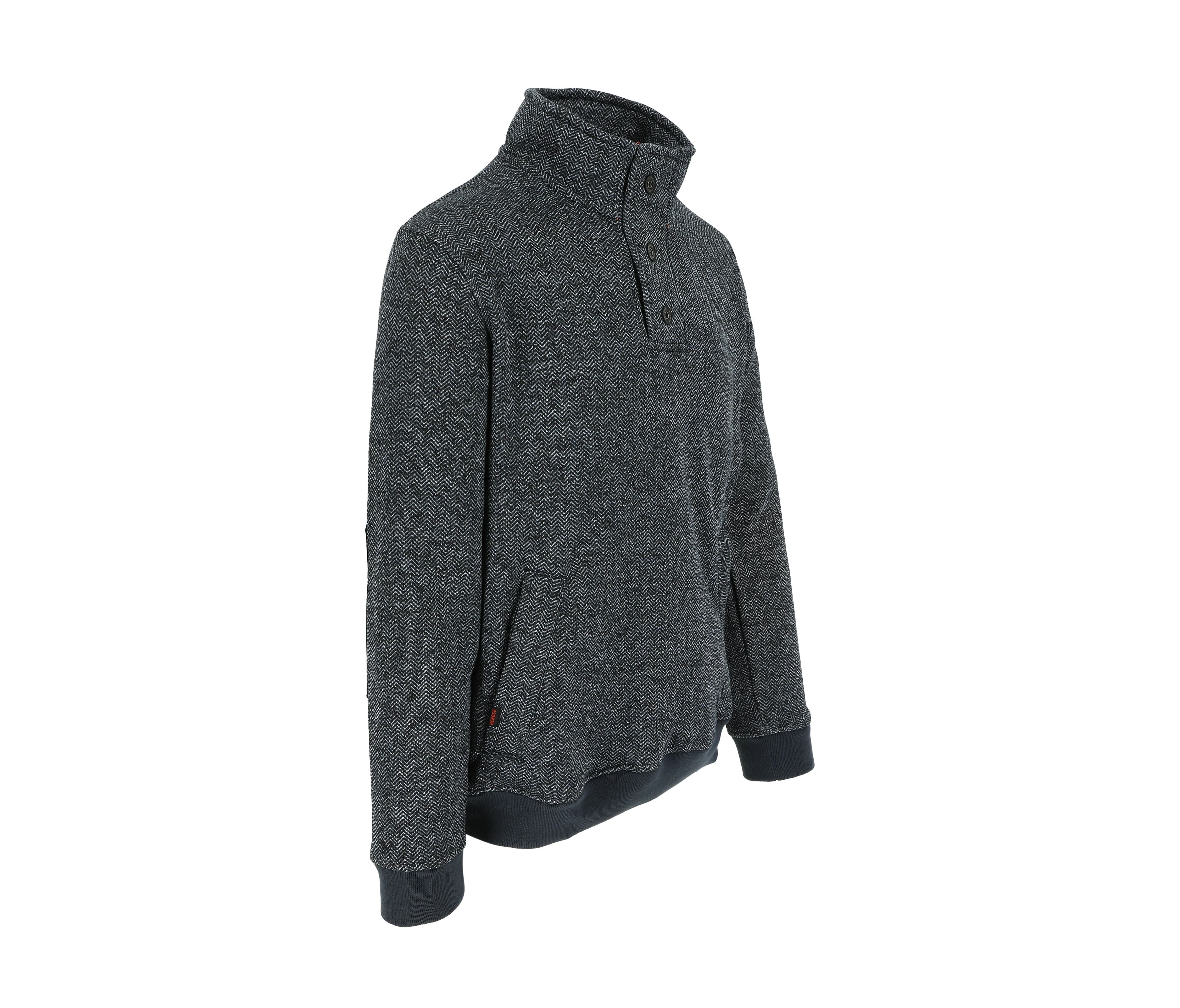 Pull Polaire Tricoté - Grey Chiné