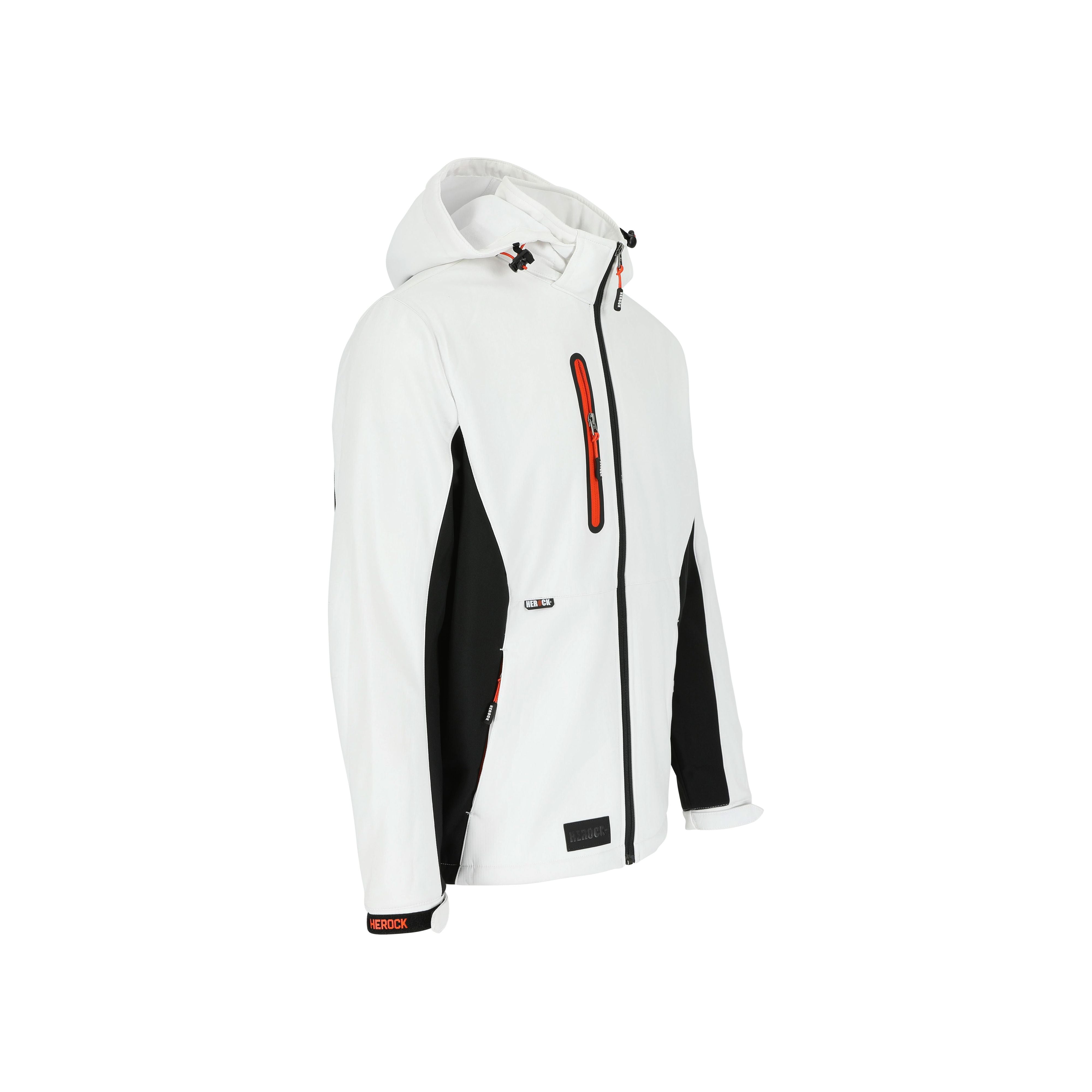 Veste Softshell Trystan - White / Black