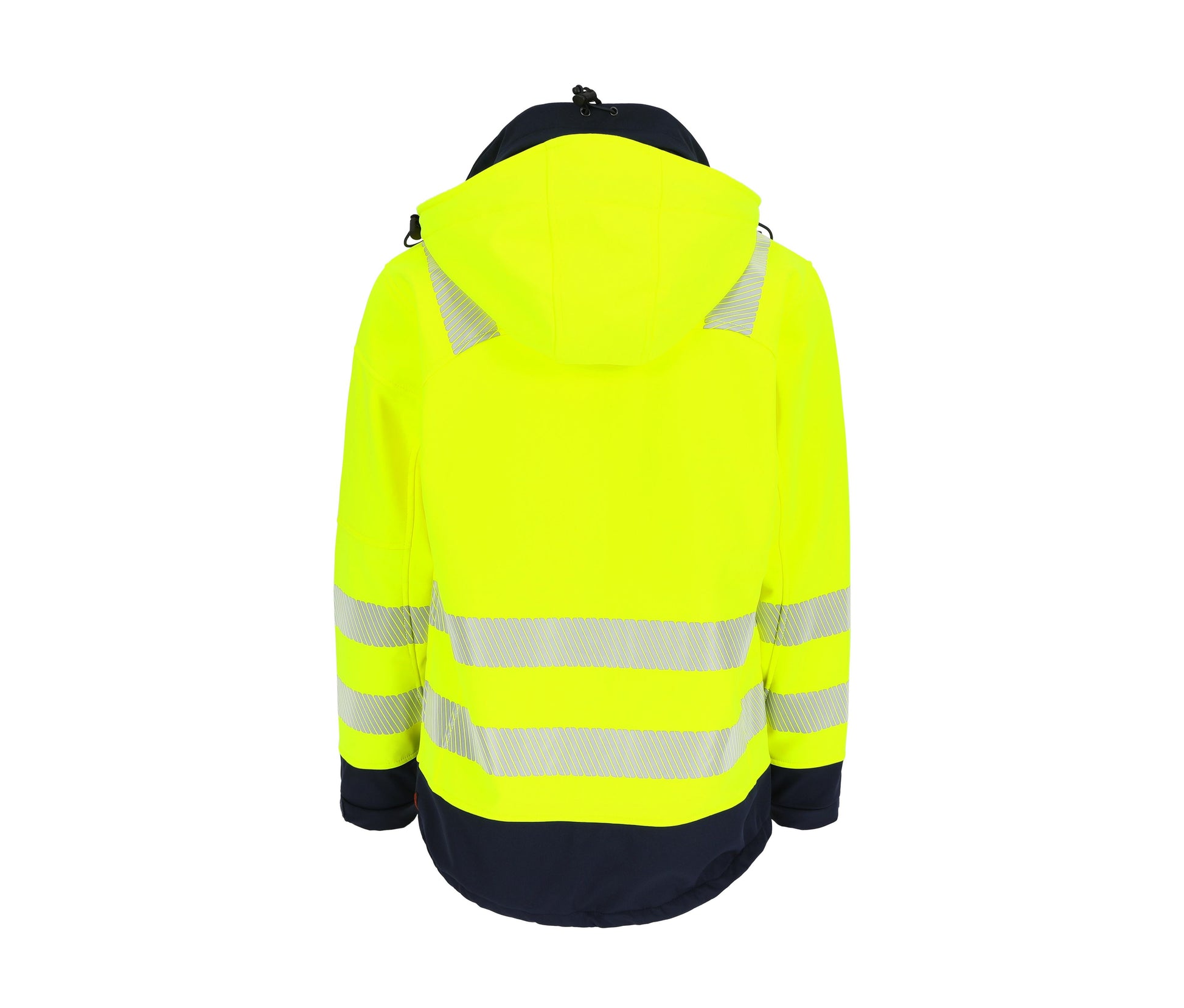 Veste Softshell Haute Visibilité Gregor - Fluorescent Yellow/navy