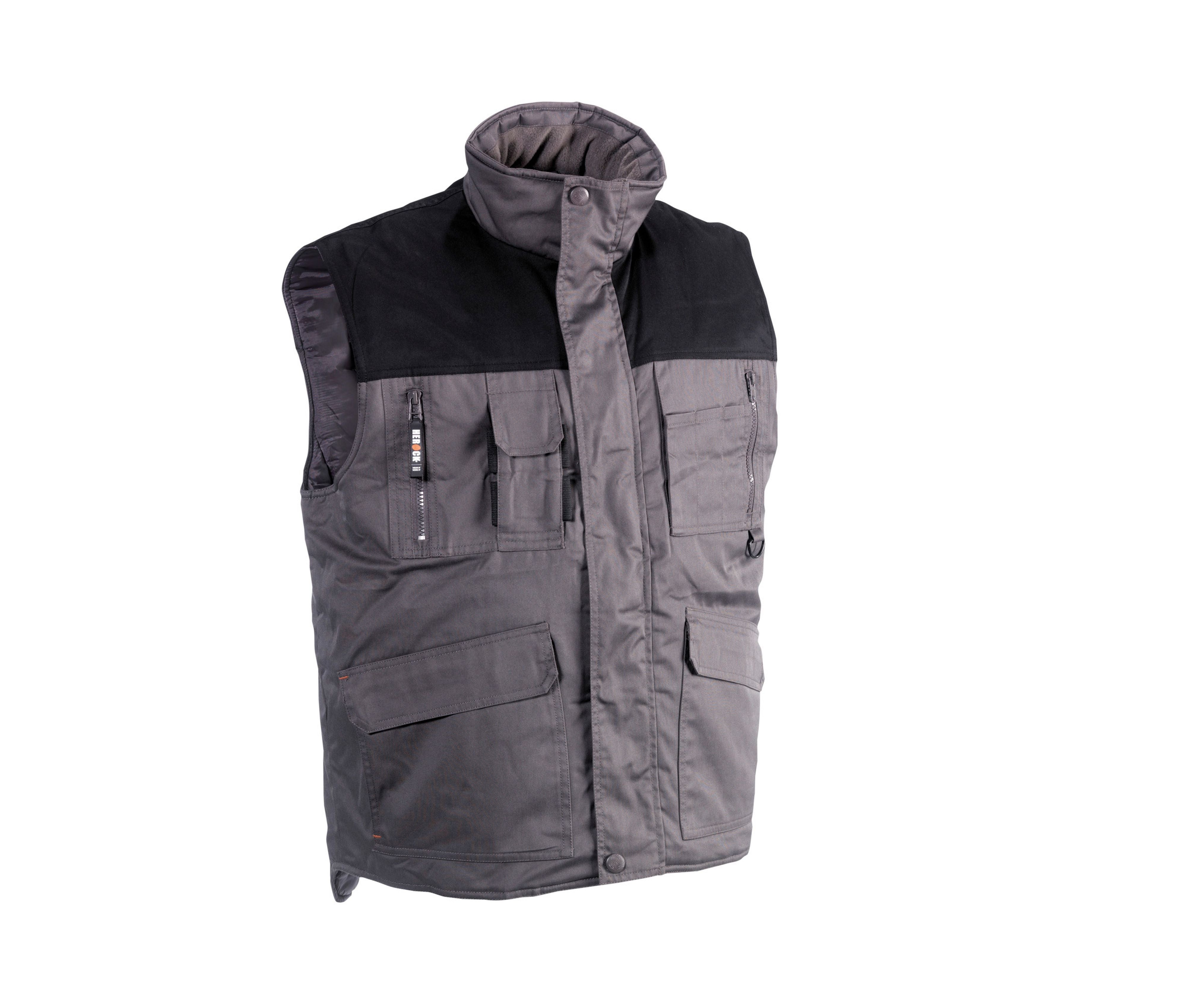 Bodywarmer Multi-Poches - Grey/black