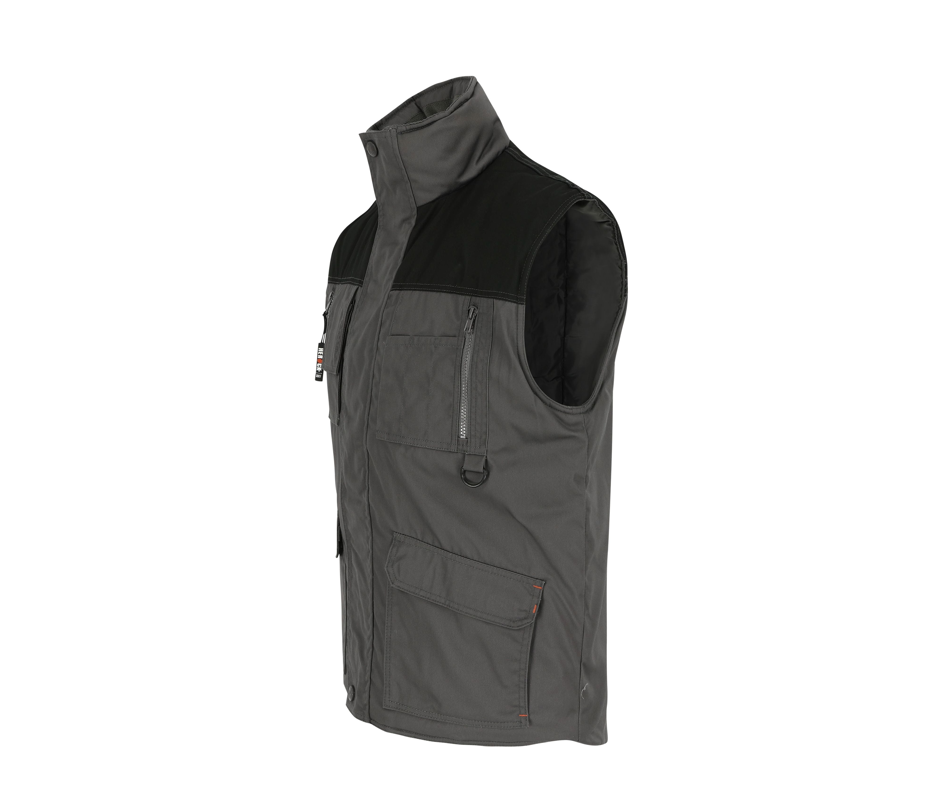 Bodywarmer Multi-Poches - Grey/black
