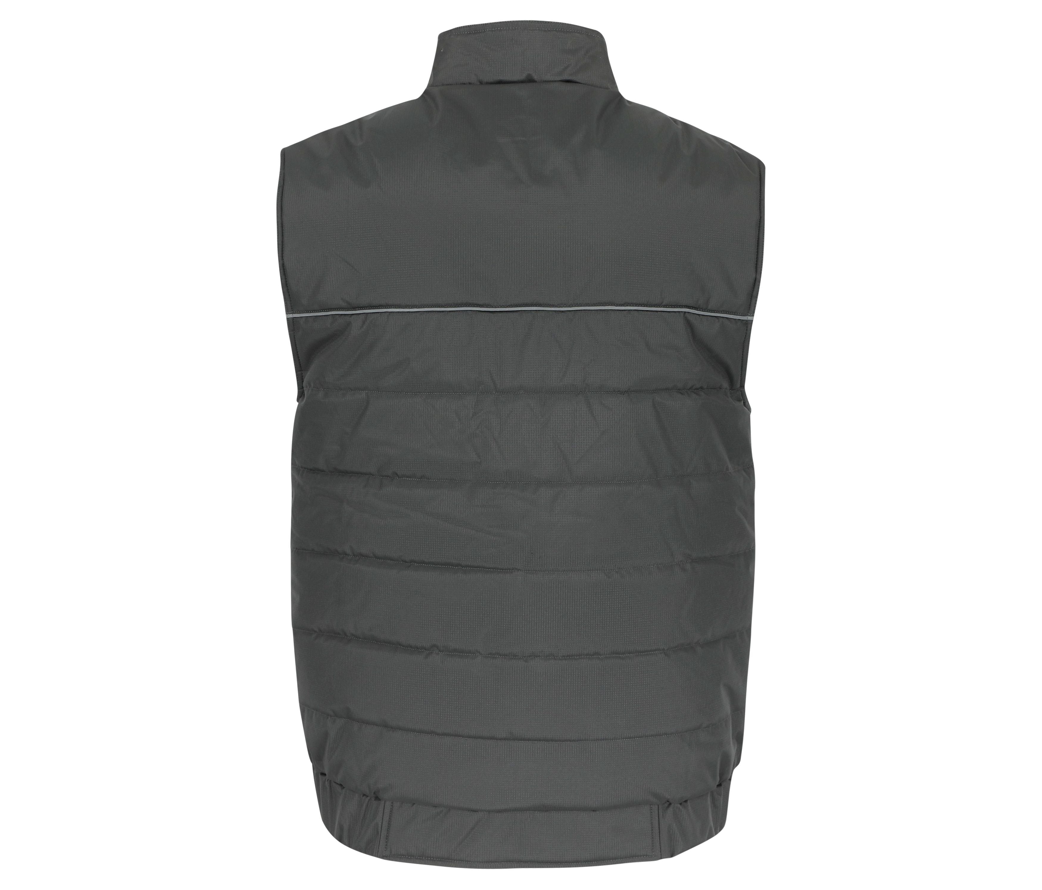 Bodywarmer de Travail Matelassé - Anthracite / Black