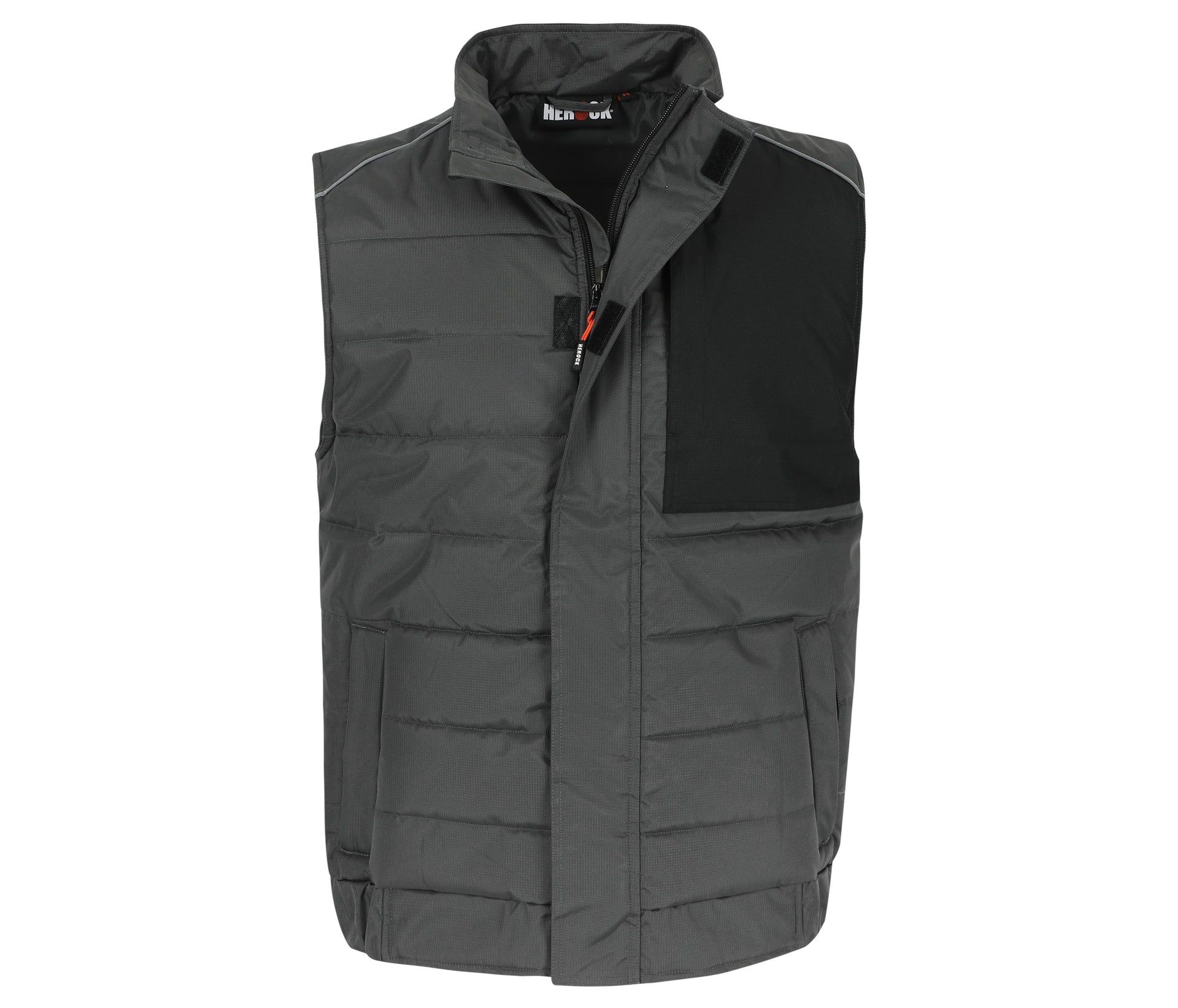 Bodywarmer de Travail Matelassé - Anthracite / Black