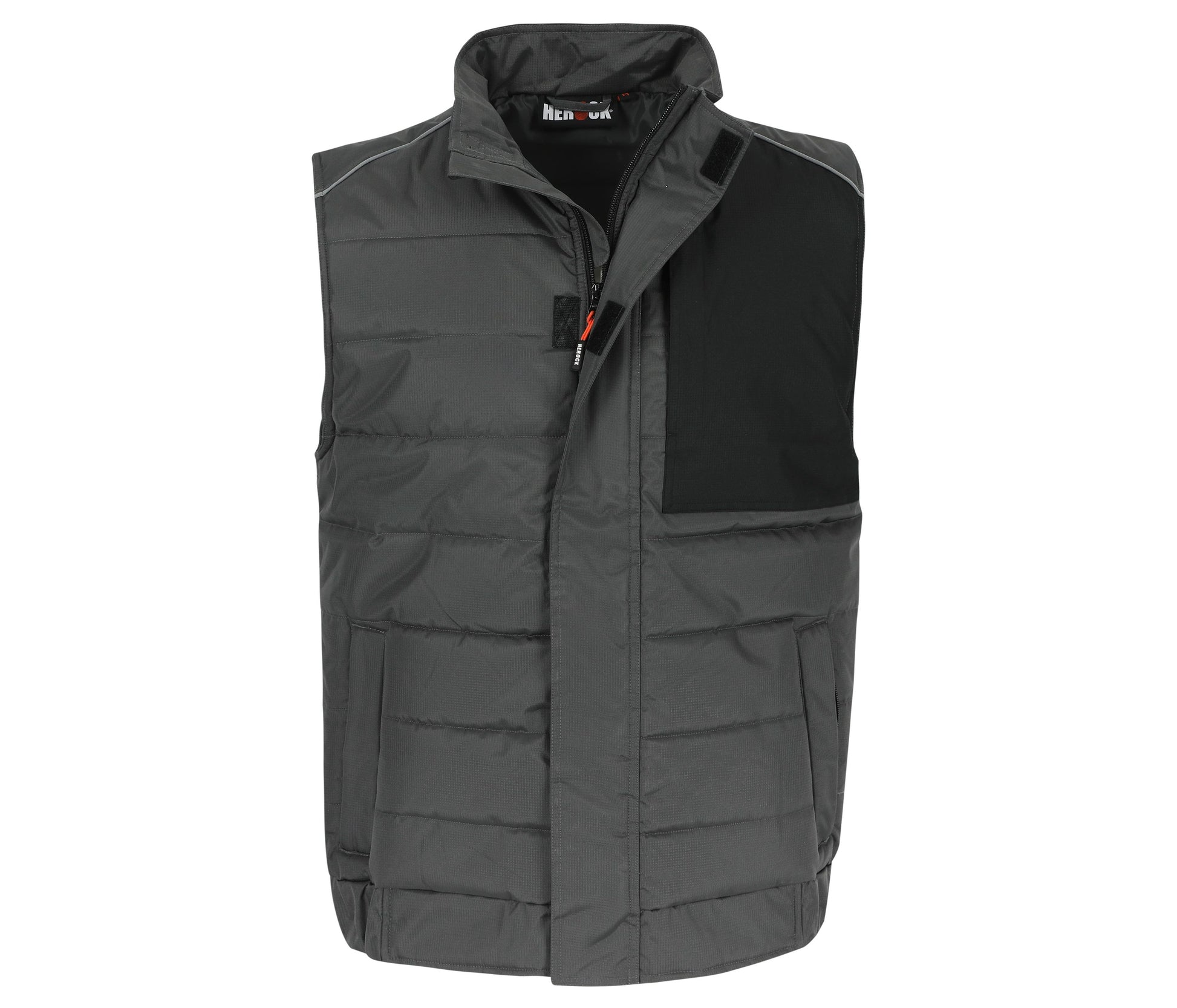 Bodywarmer de Travail Matelassé - Anthracite / Black