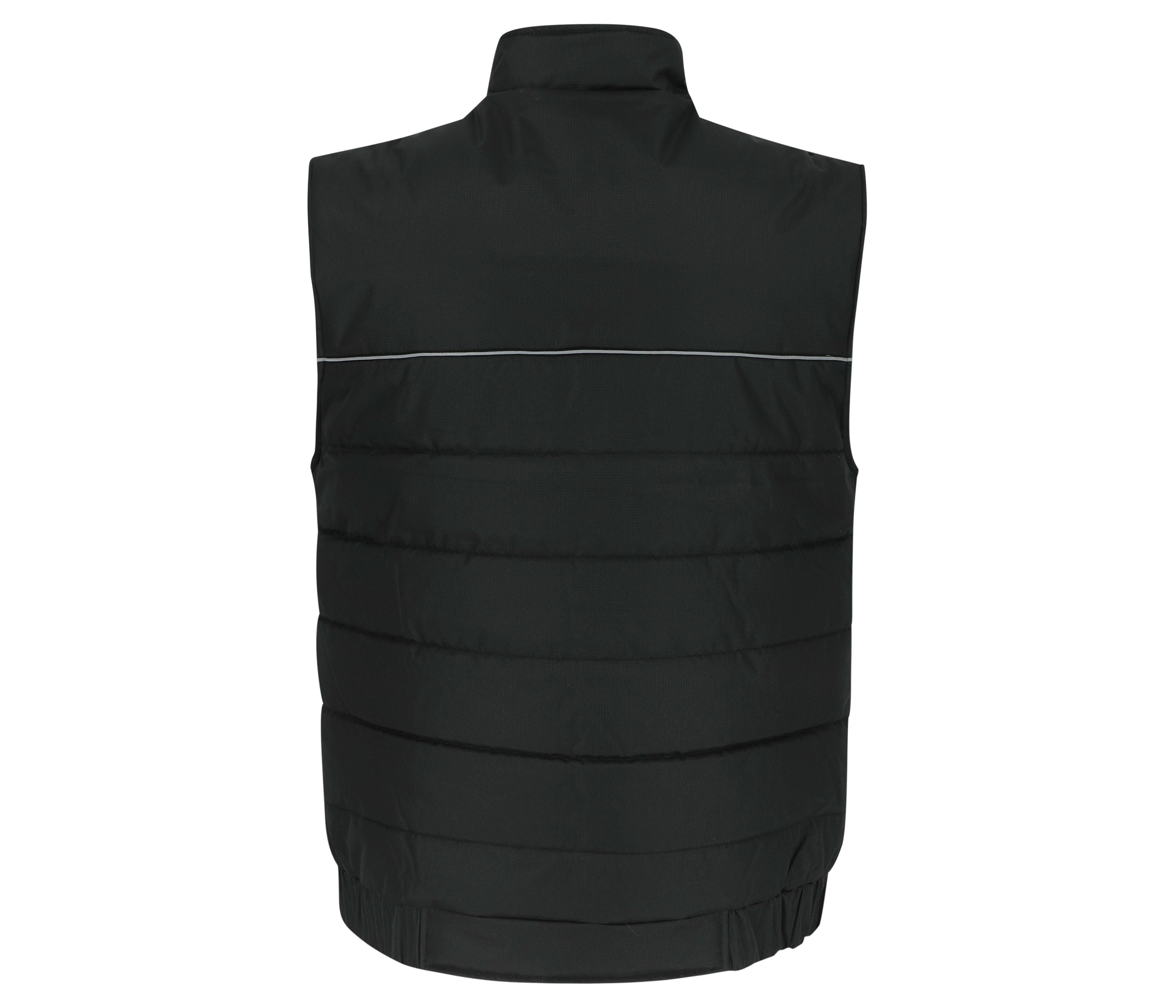 Bodywarmer de Travail Matelassé - Black
