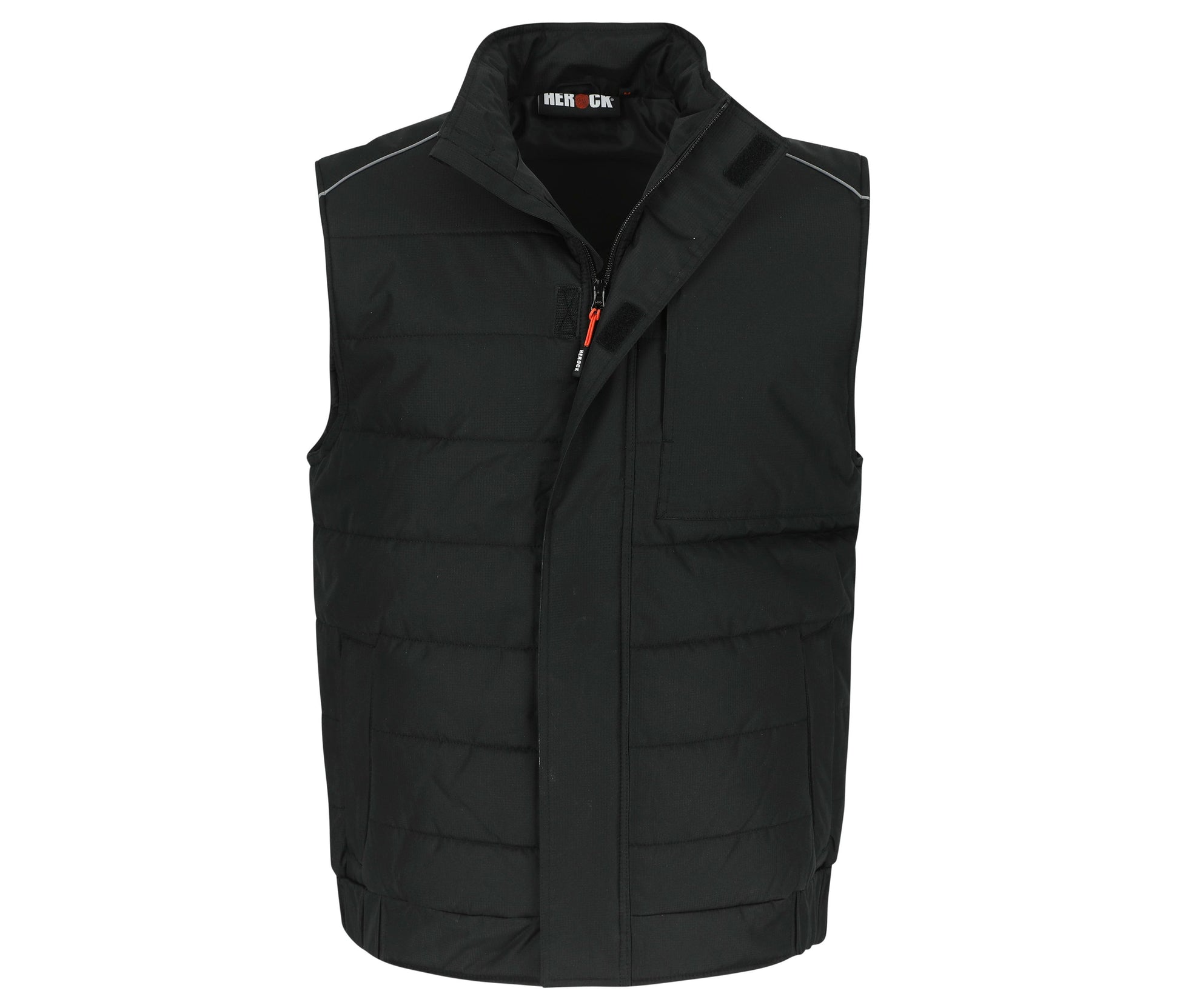 Bodywarmer de Travail Matelassé - Black