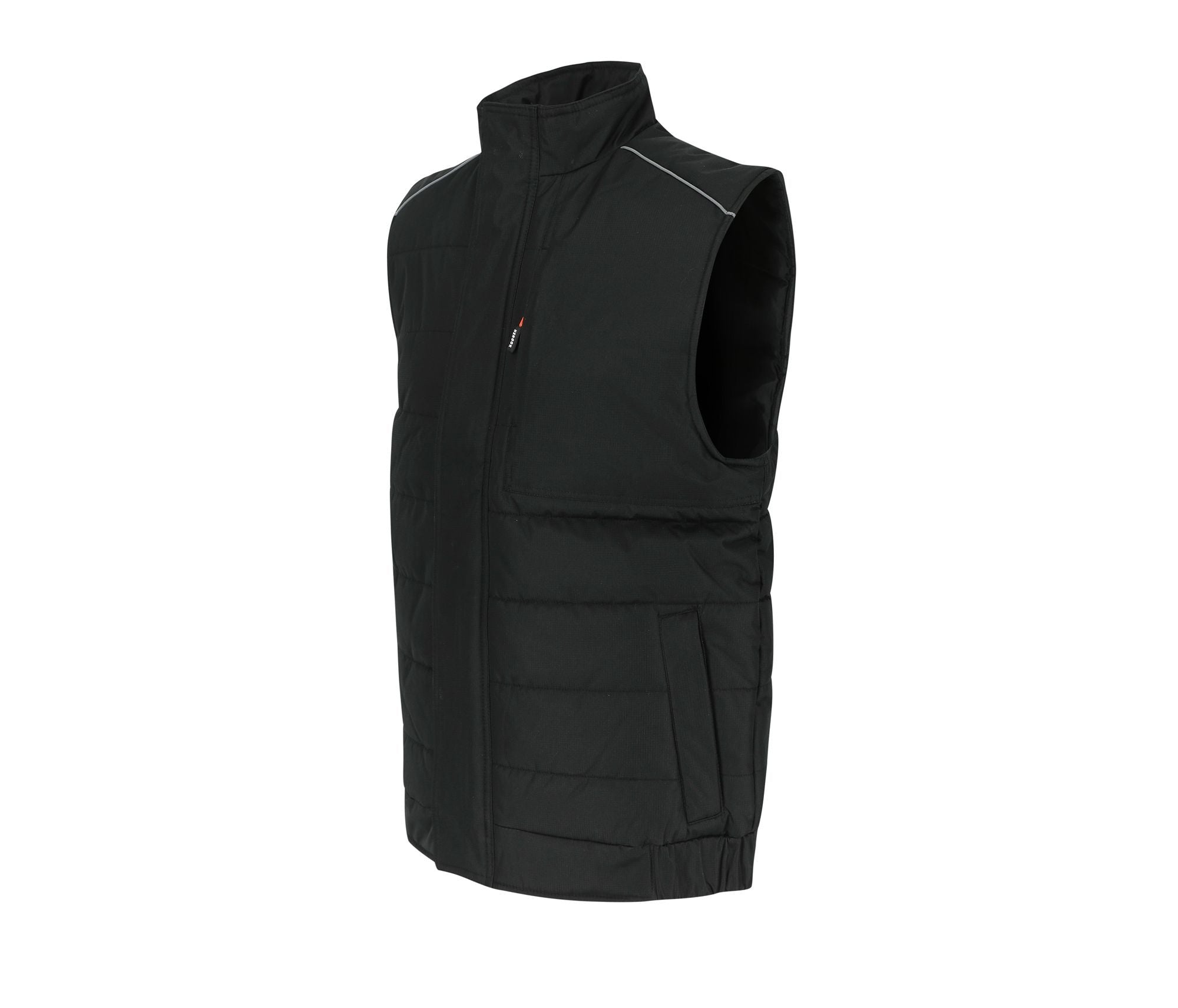 Bodywarmer de Travail Matelassé - Black