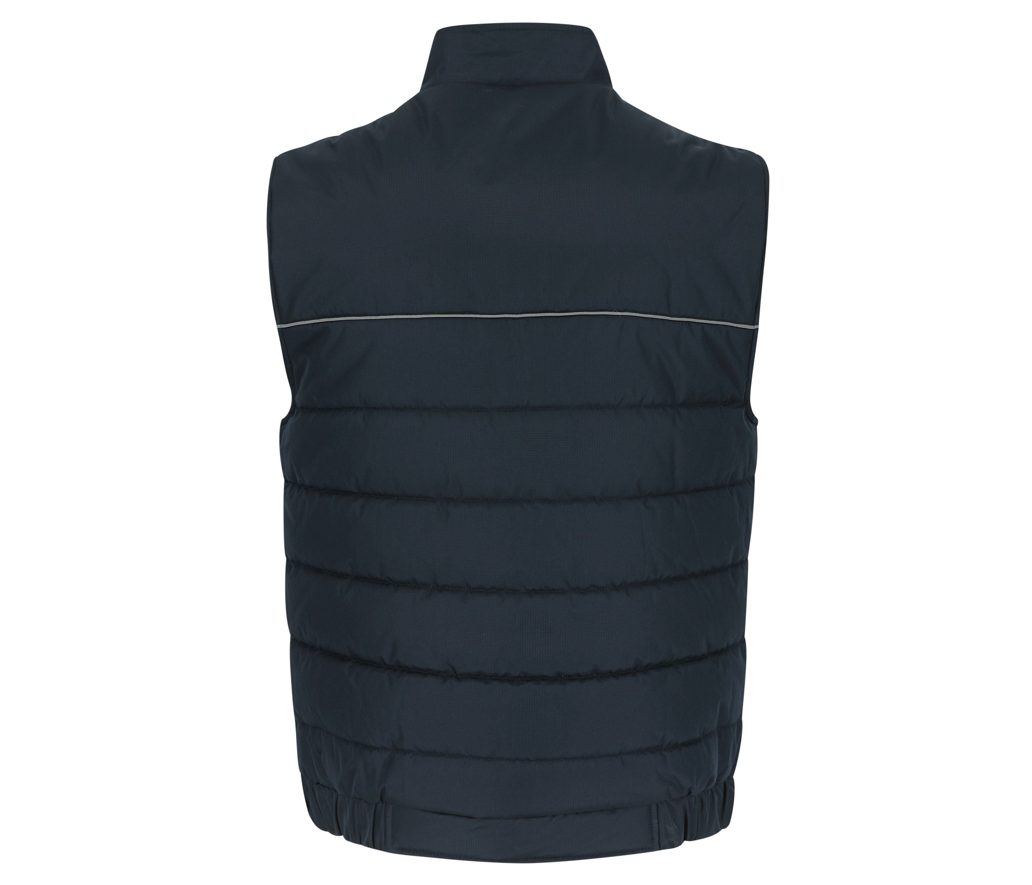 Bodywarmer de Travail Matelassé - Navy Blue / Black