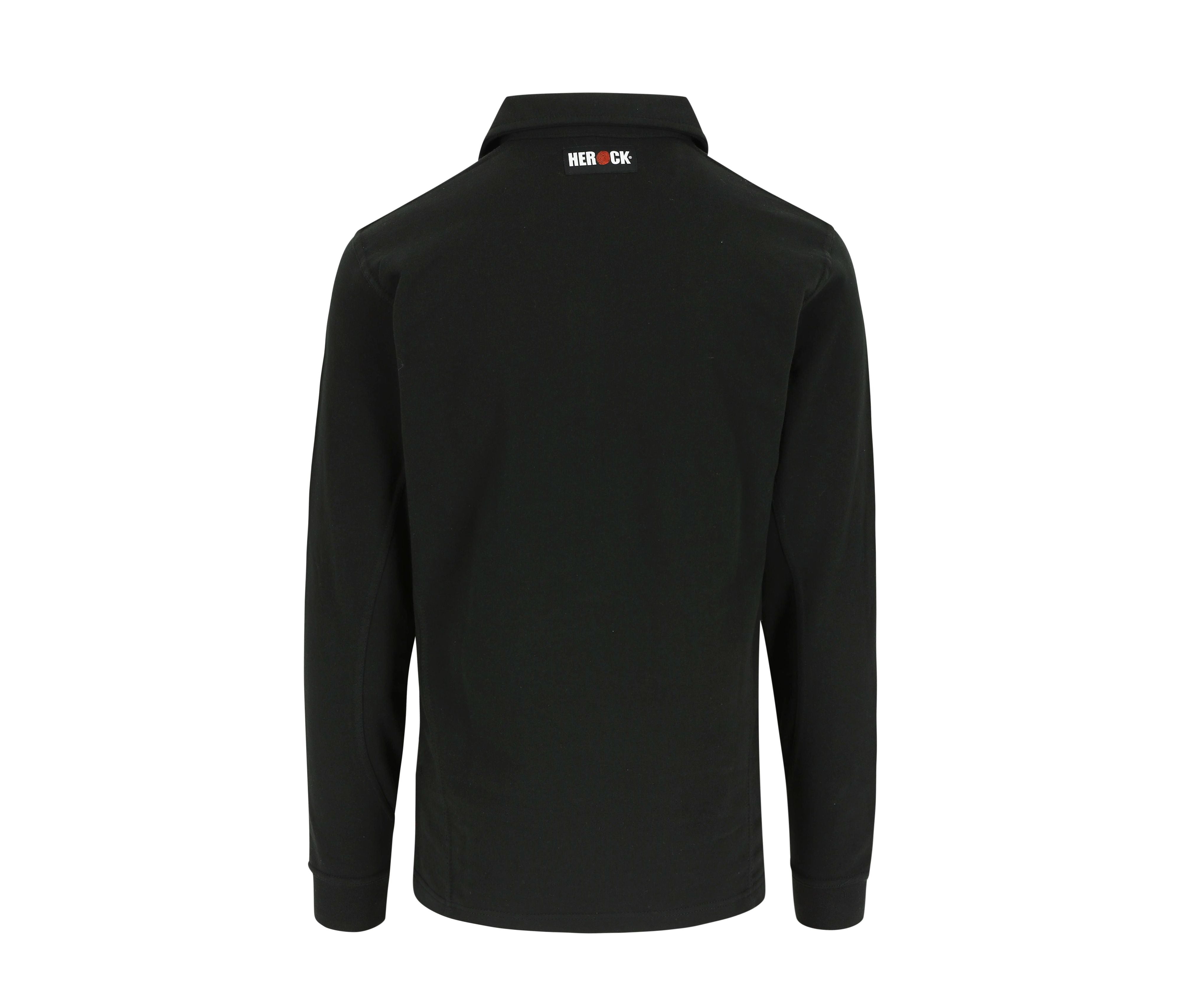 Polo Manches Longues - Black