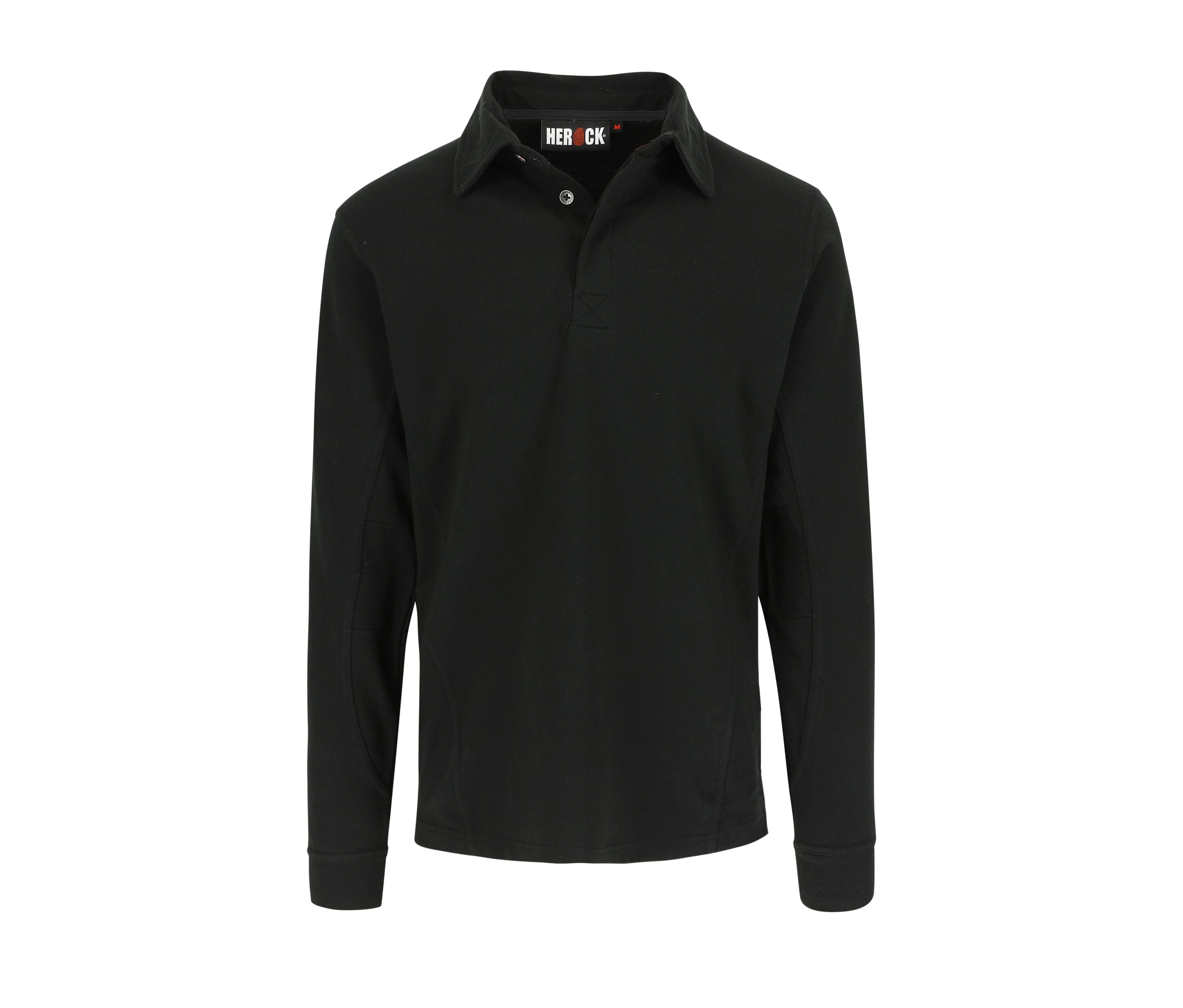 Polo Manches Longues - Black