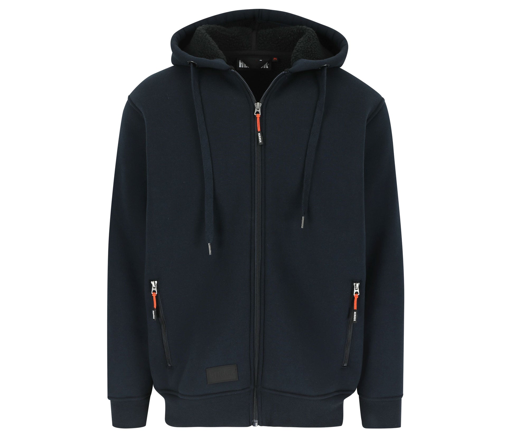 Sweat Zippé à Capuche Déperlant - Navy