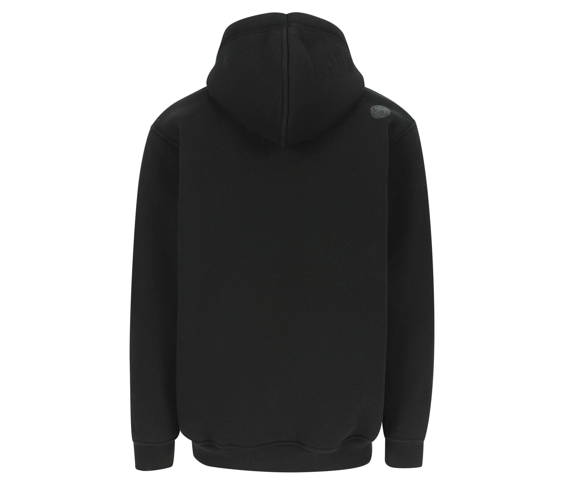 Sweat Zippé à Capuche Déperlant - Black