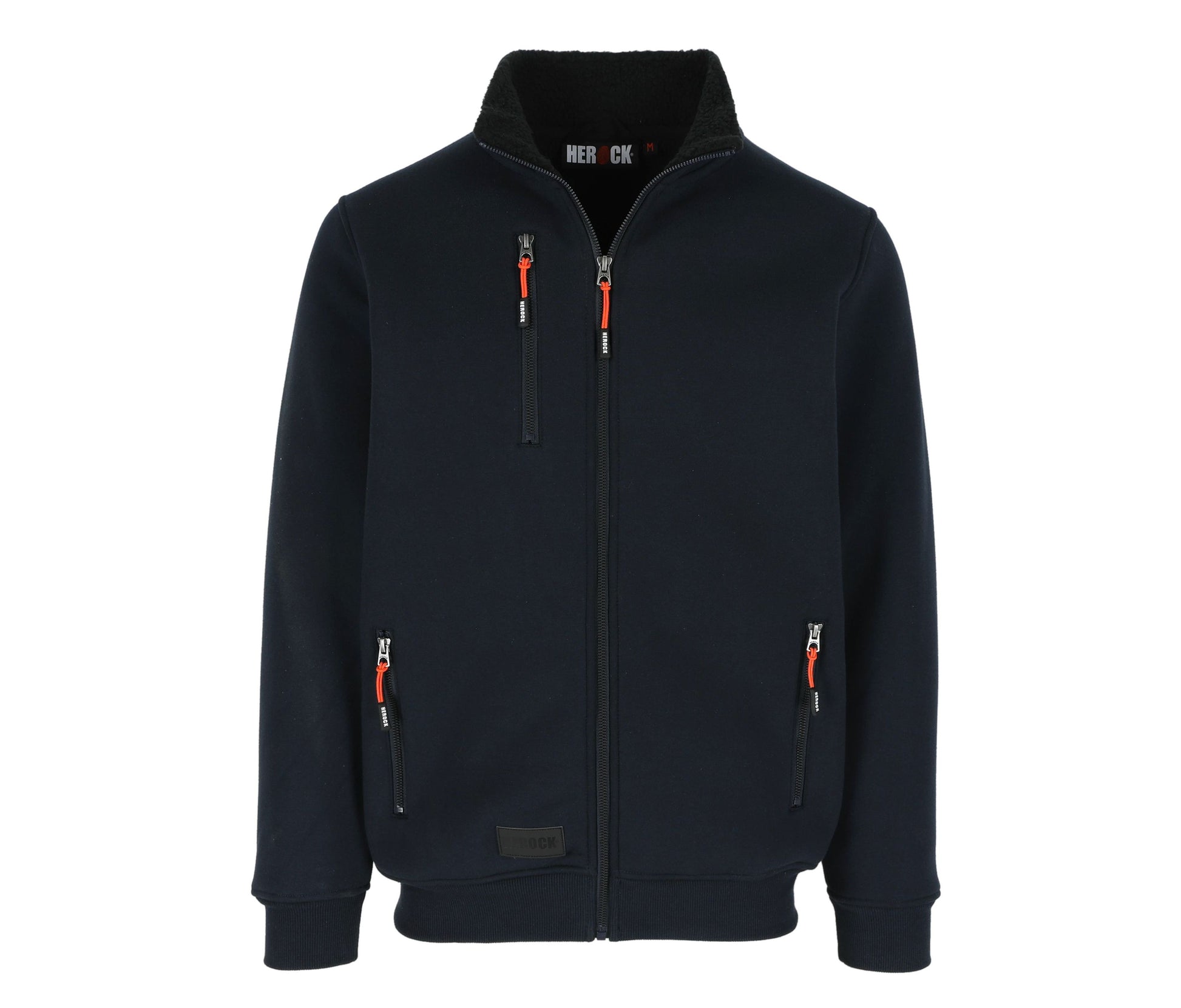 Sweat Zippé Doublure Sherpa® - Navy