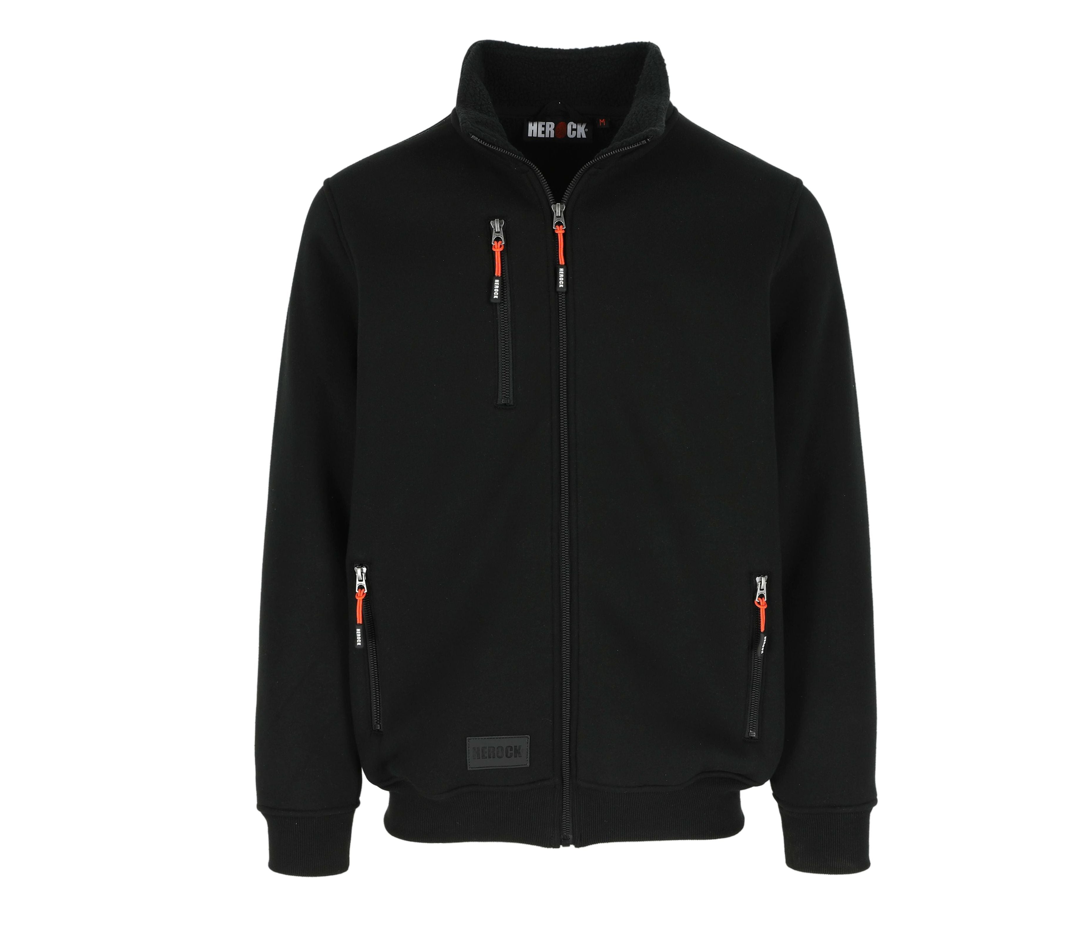 Sweat Zippé Doublure Sherpa® - Black