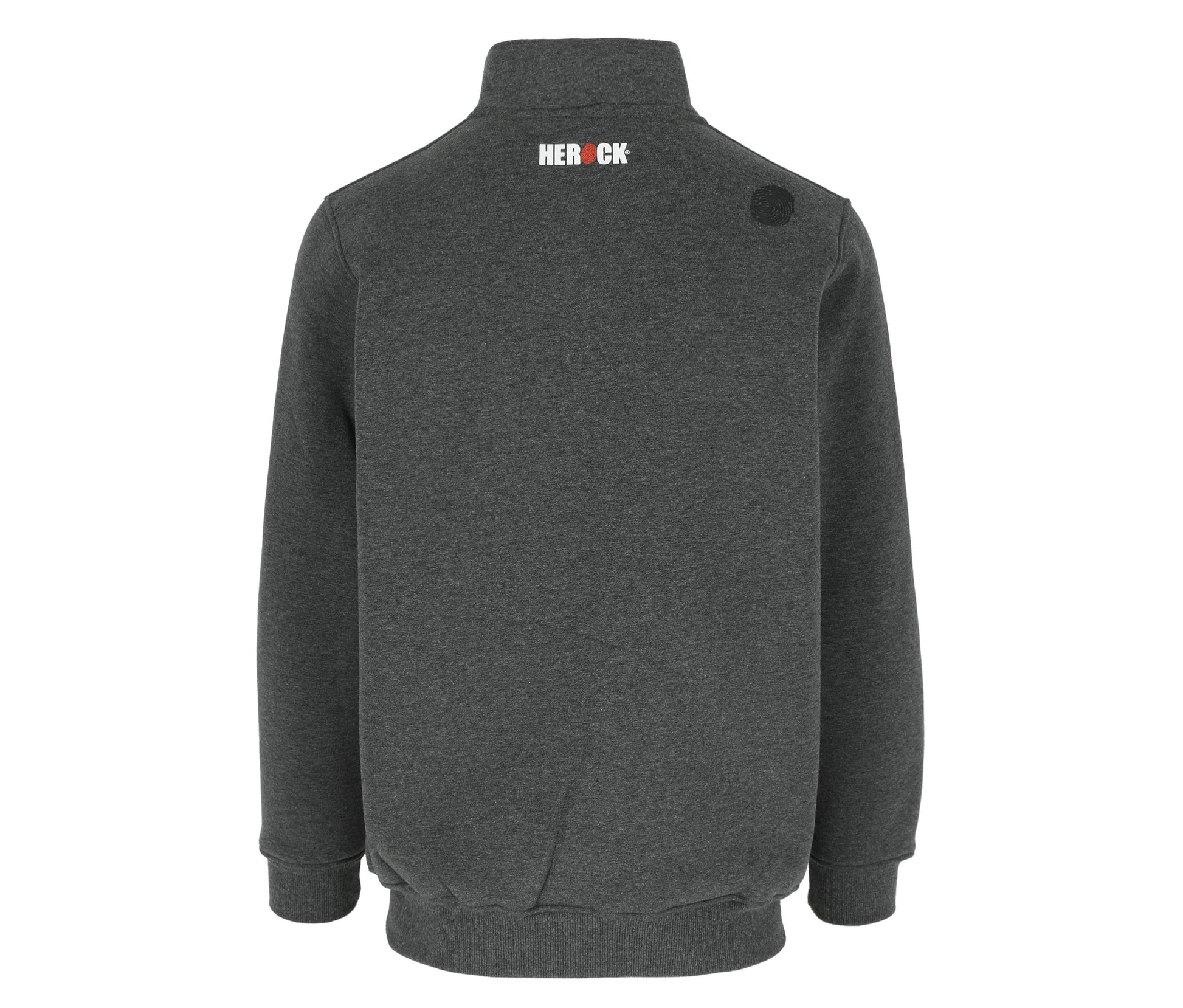 Sweat Zippé Doublure Sherpa® - Dark Heather Grey