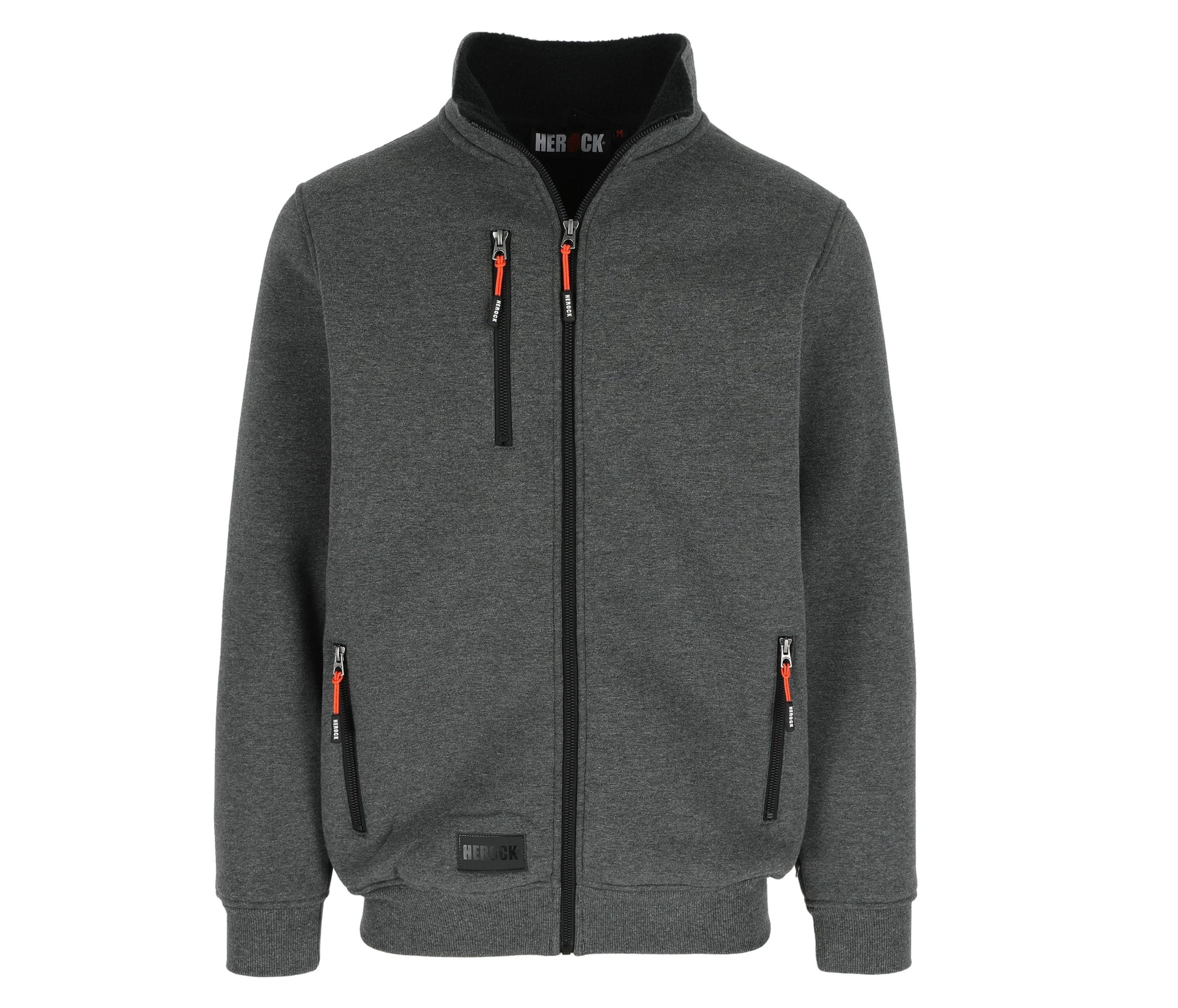 Sweat Zippé Doublure Sherpa® - Dark Heather Grey