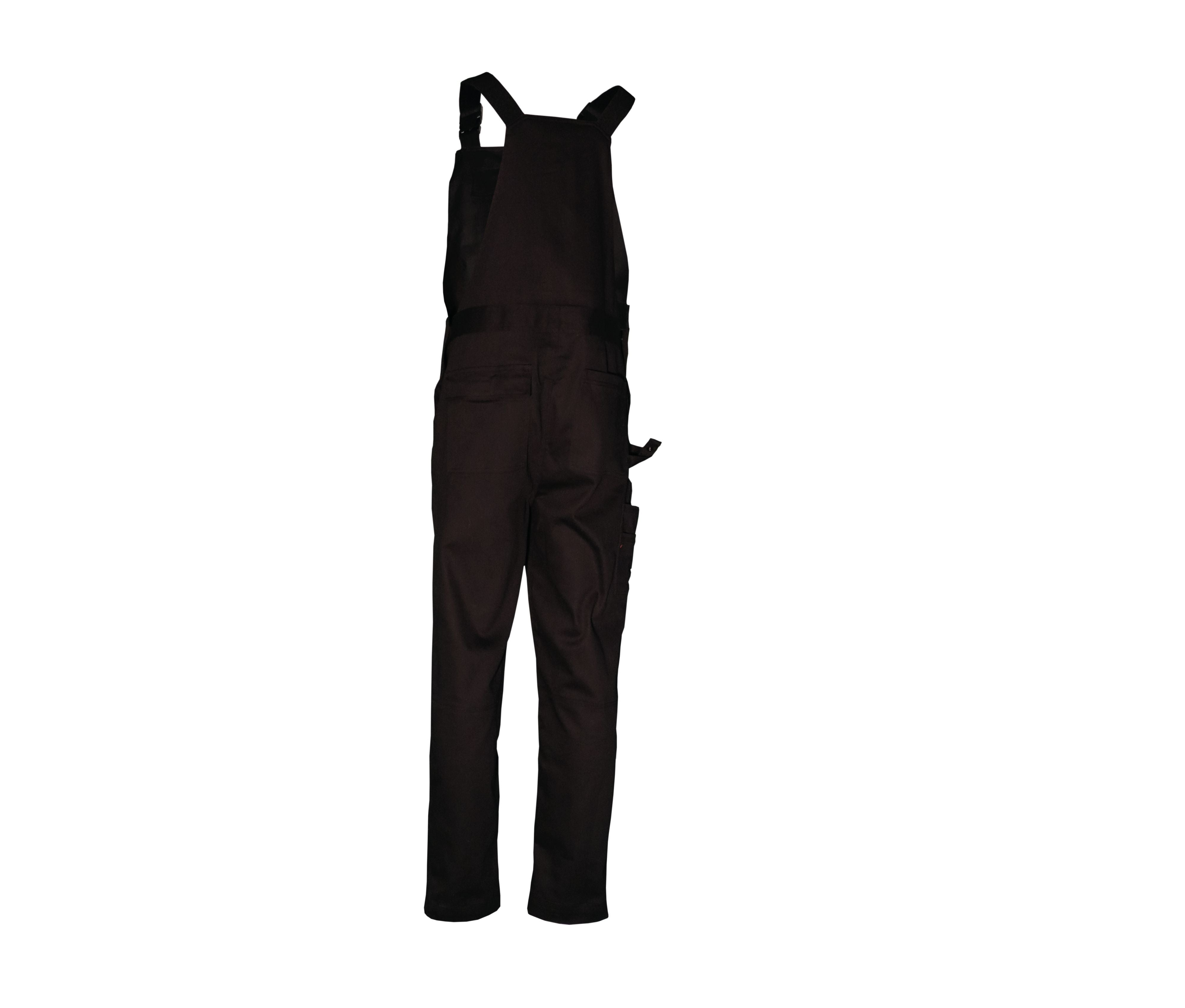 Salopette Coton Stretch - Black