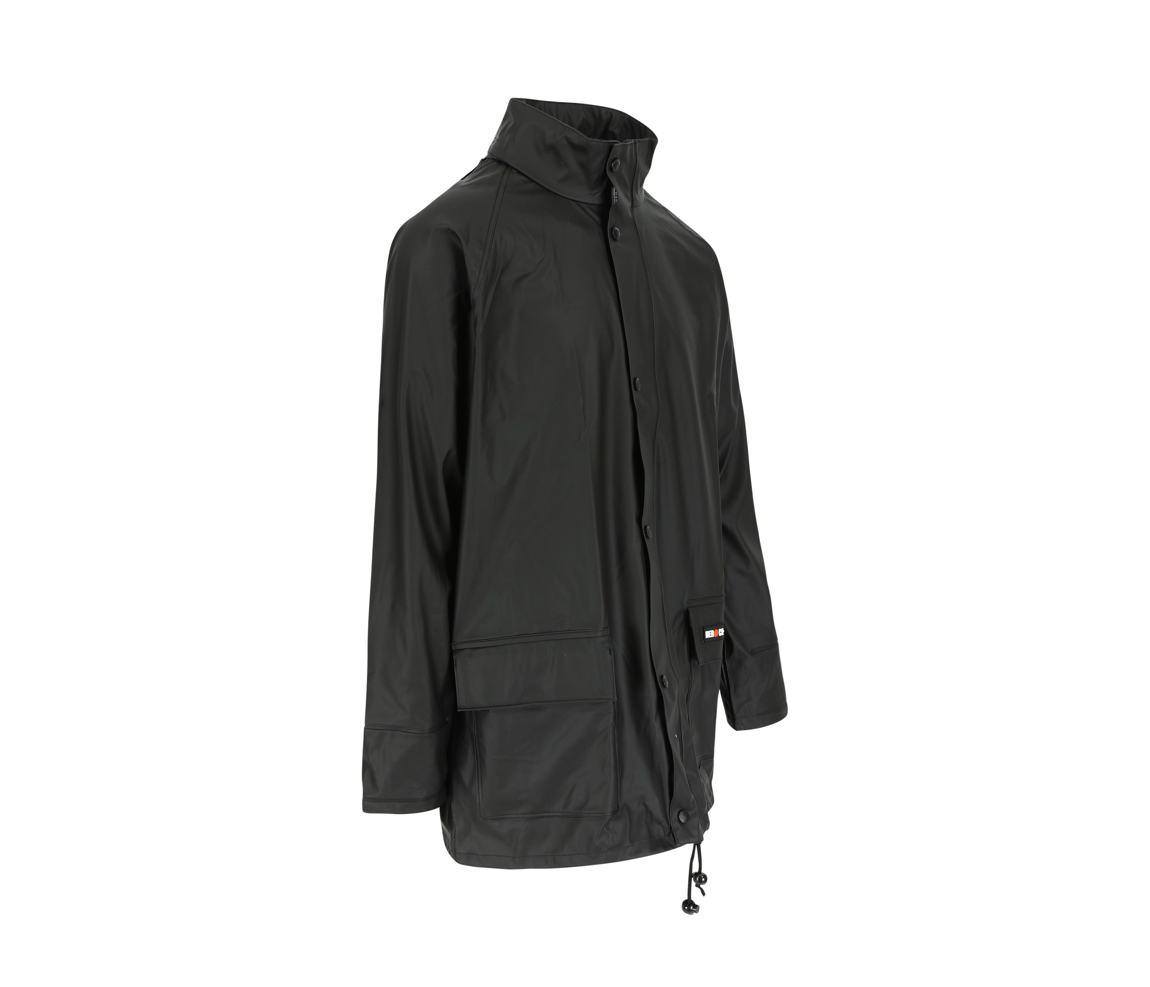 Veste de Pluie Pu/pvc - Black