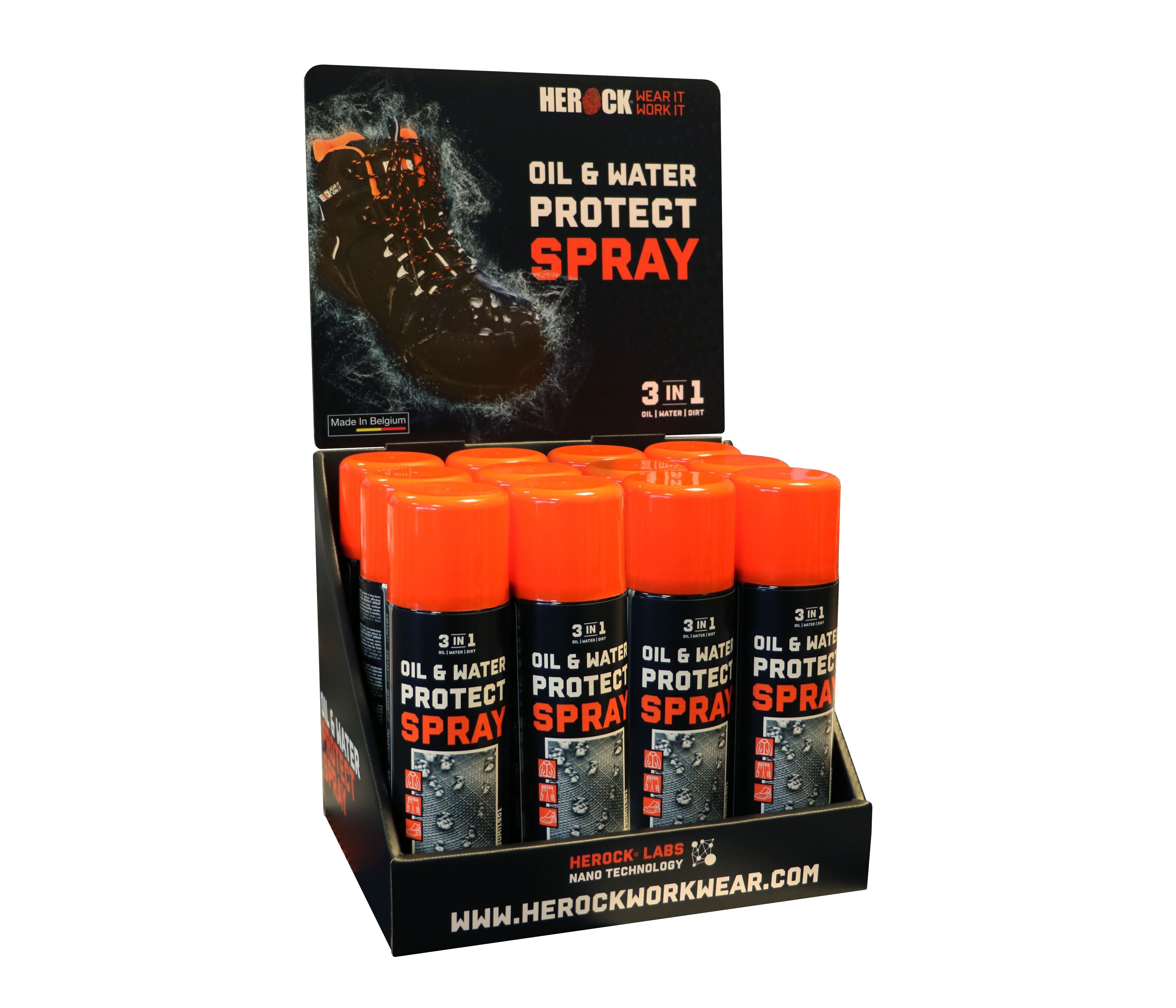 Spray protecteur 3 en 1