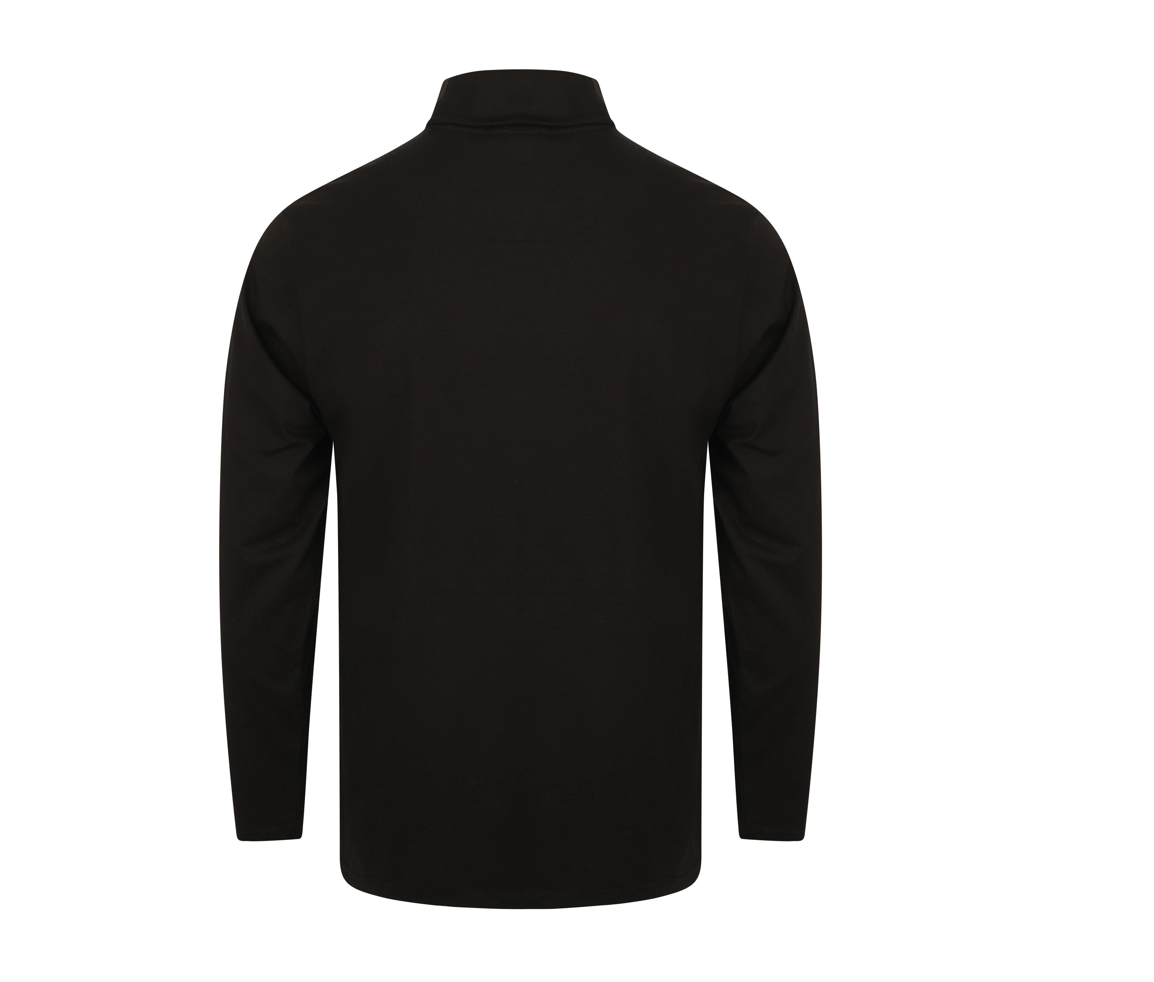 Tee-Shirt Col Roulé - Black