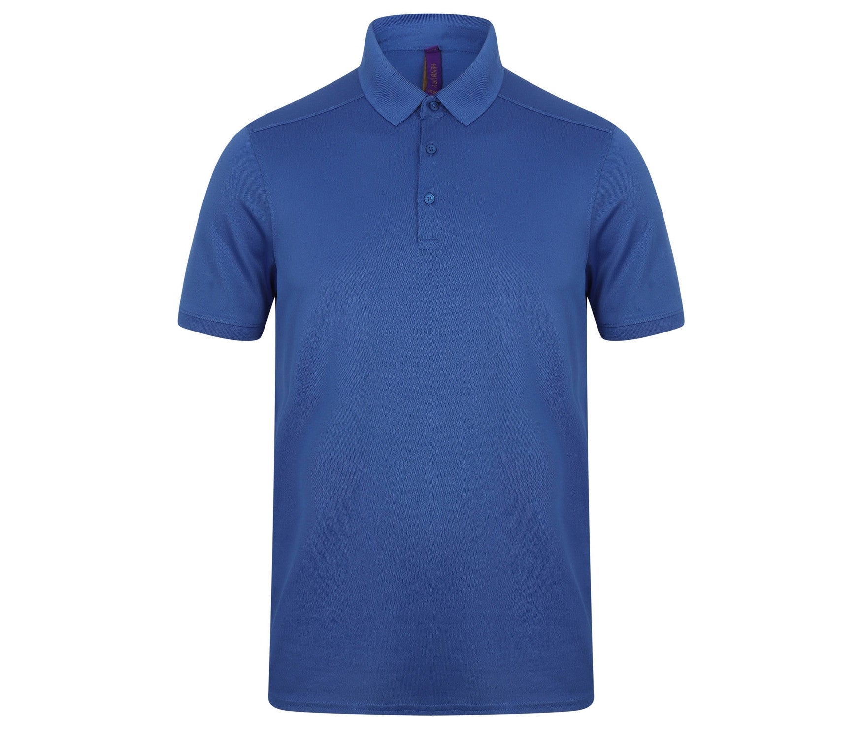 Polo Homme en Polyester Stretch - Royal