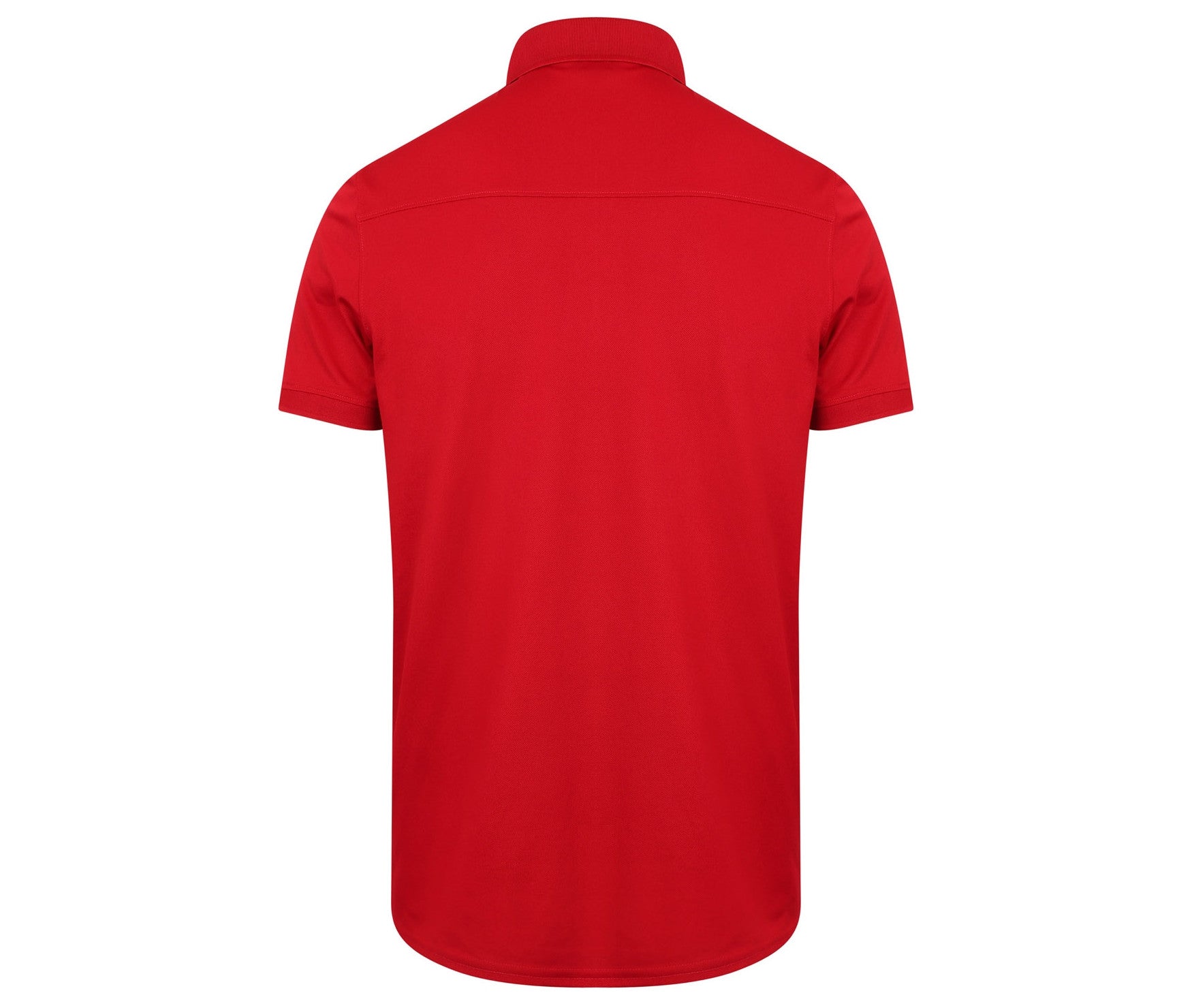 Polo Homme en Polyester Stretch - Red