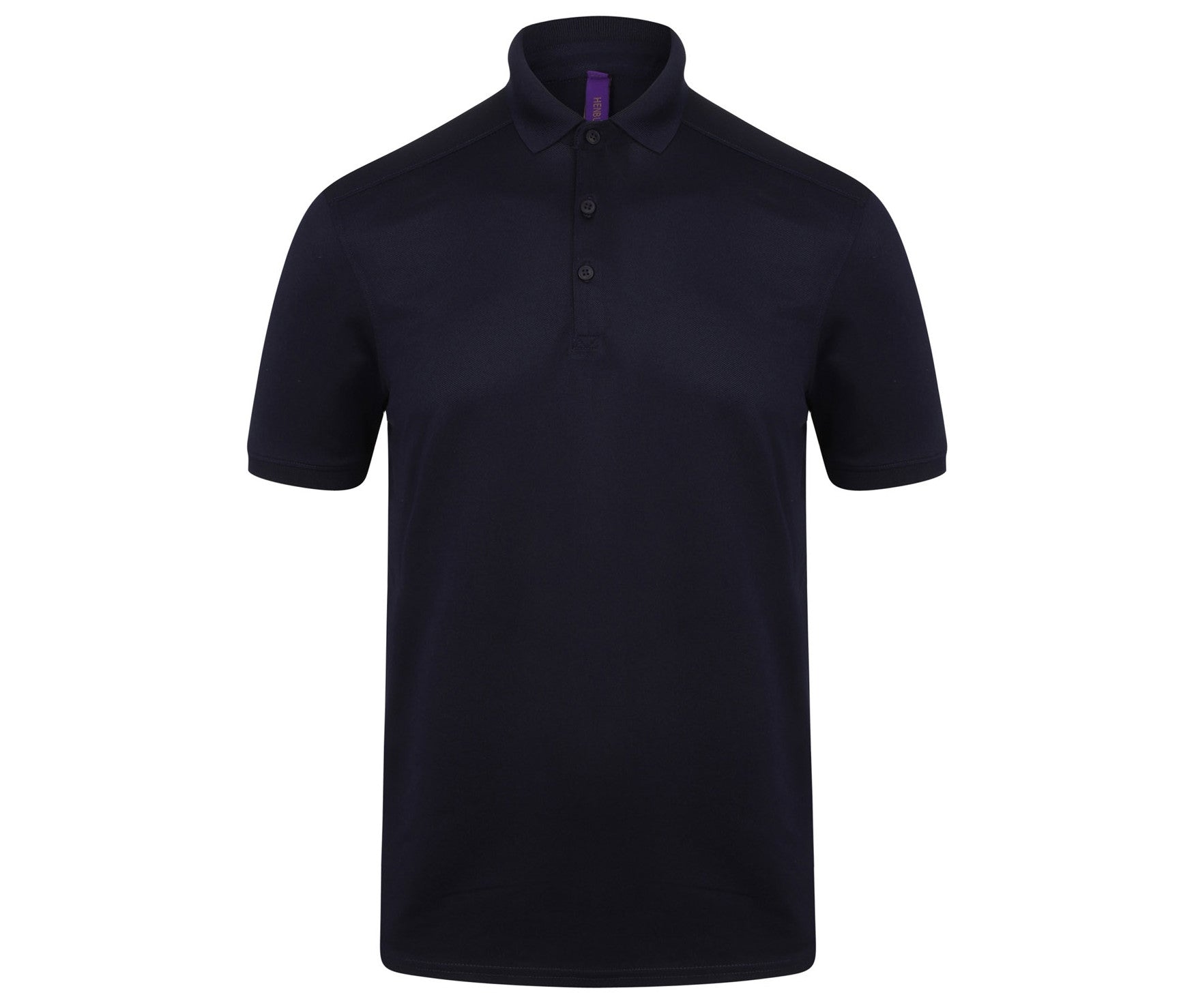 Polo Homme en Polyester Stretch - Oxford Navy