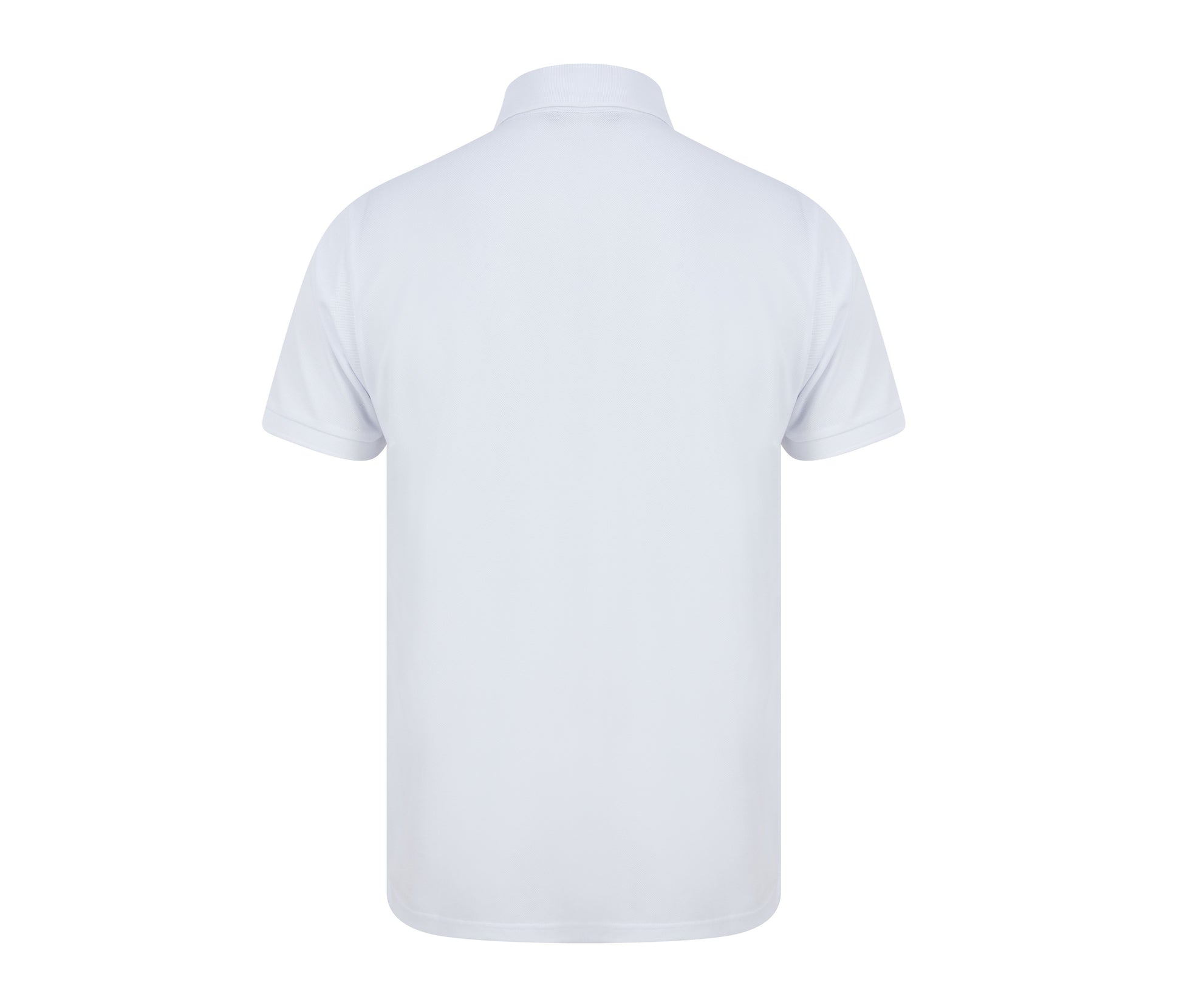 Polo Homme en Polyester Recyclé - White