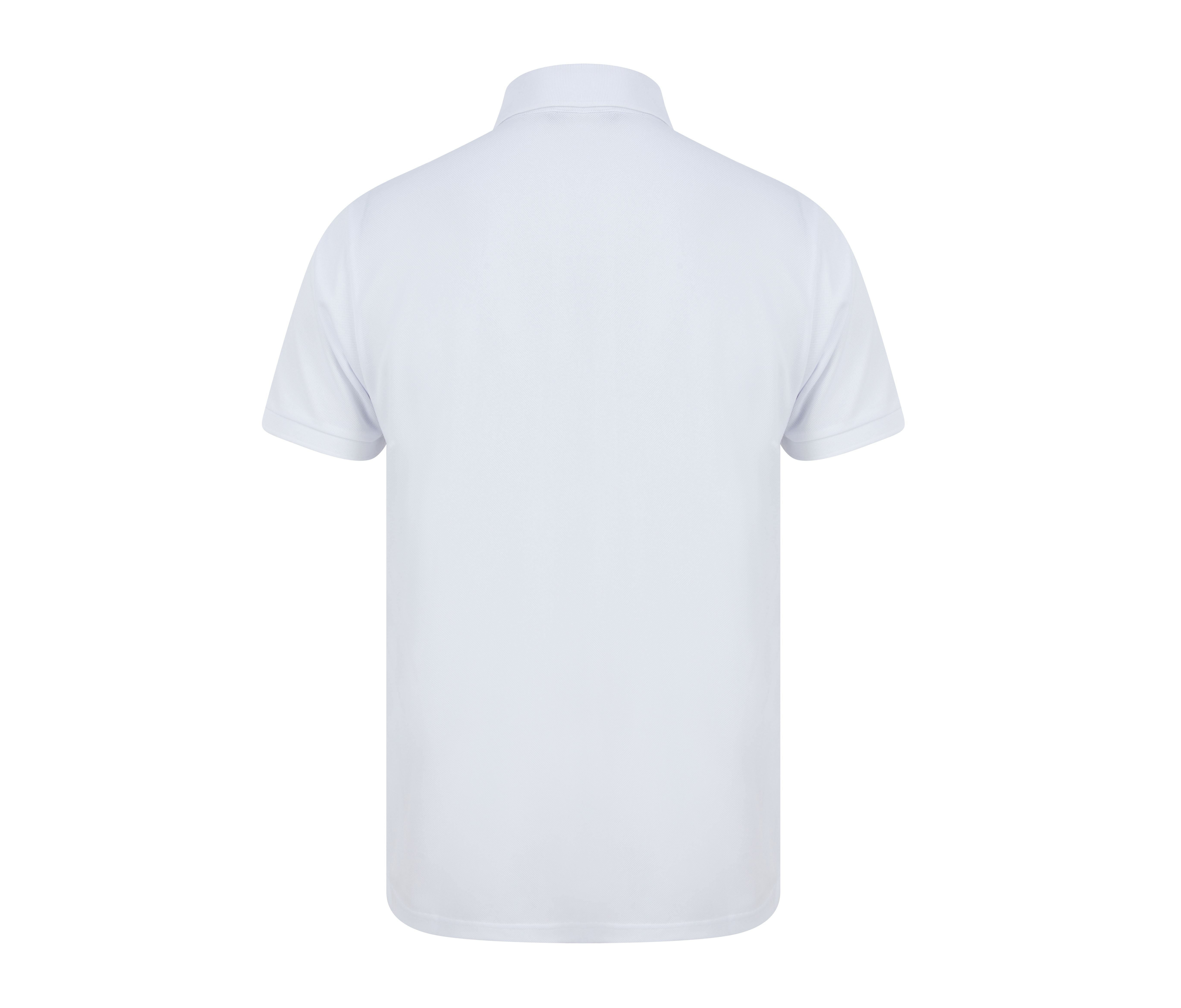 Polo Homme en Polyester Recyclé - White