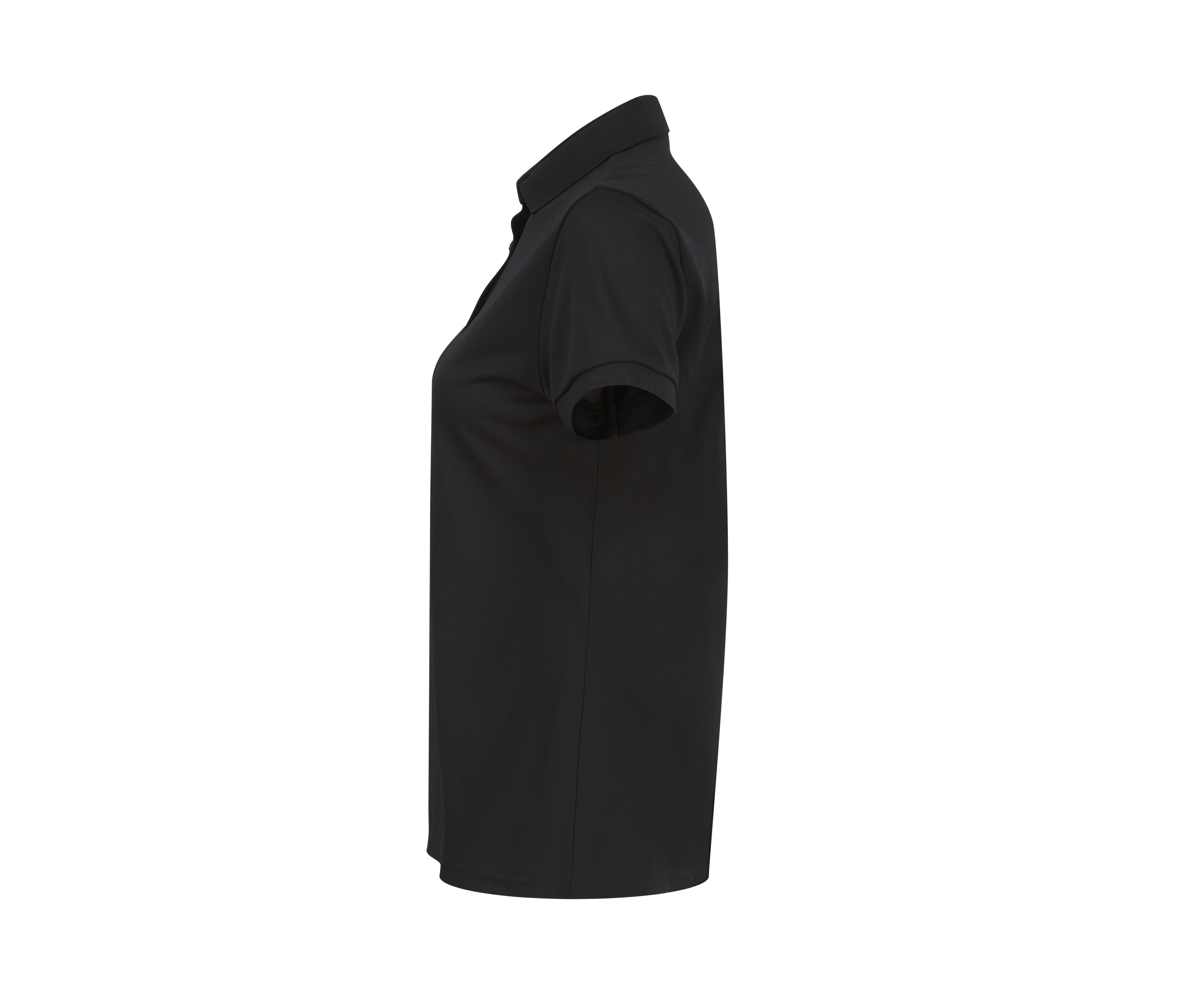Polo Femme en Polyester Recyclé - Black