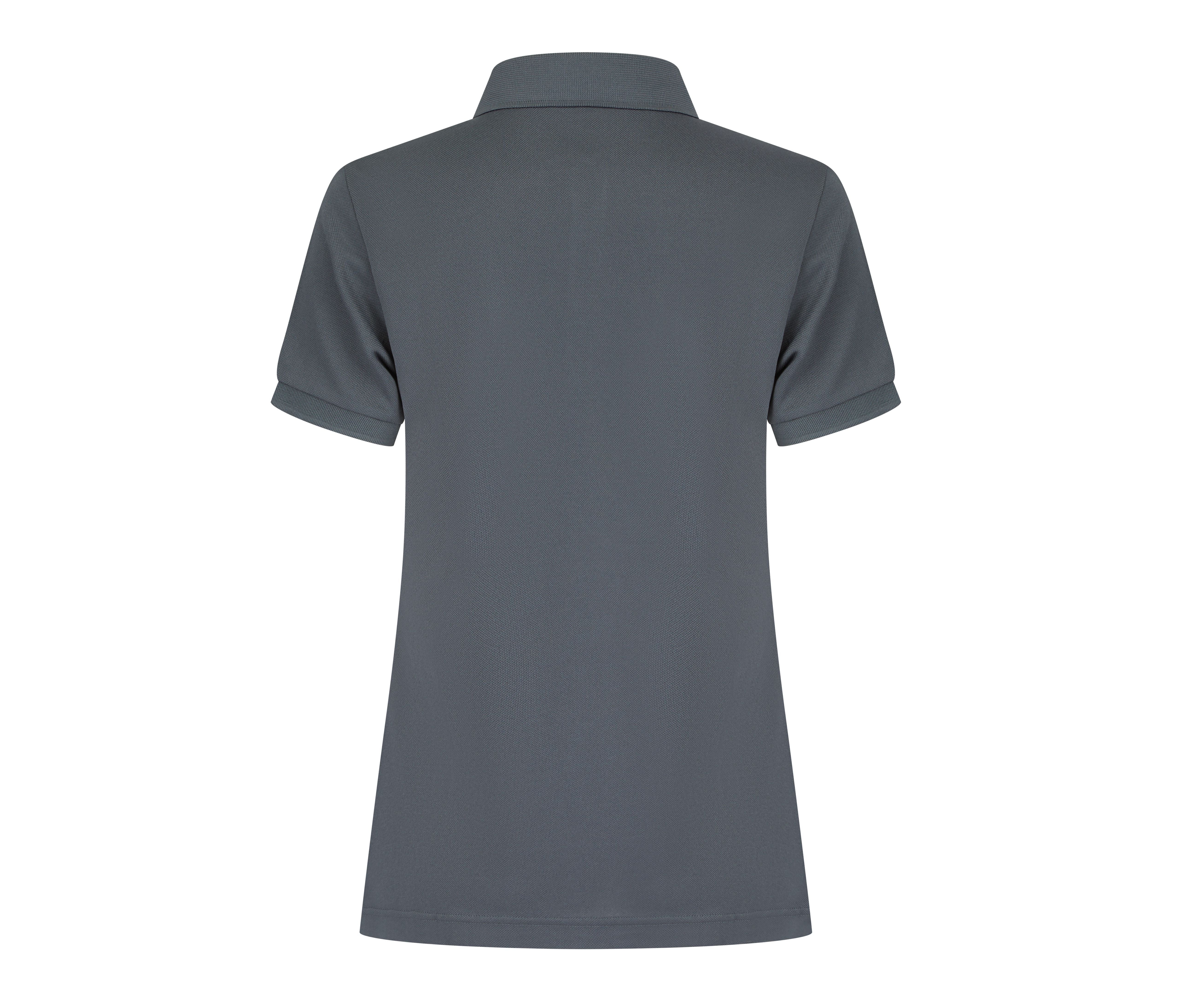 Polo Femme en Polyester Recyclé - Charcoal