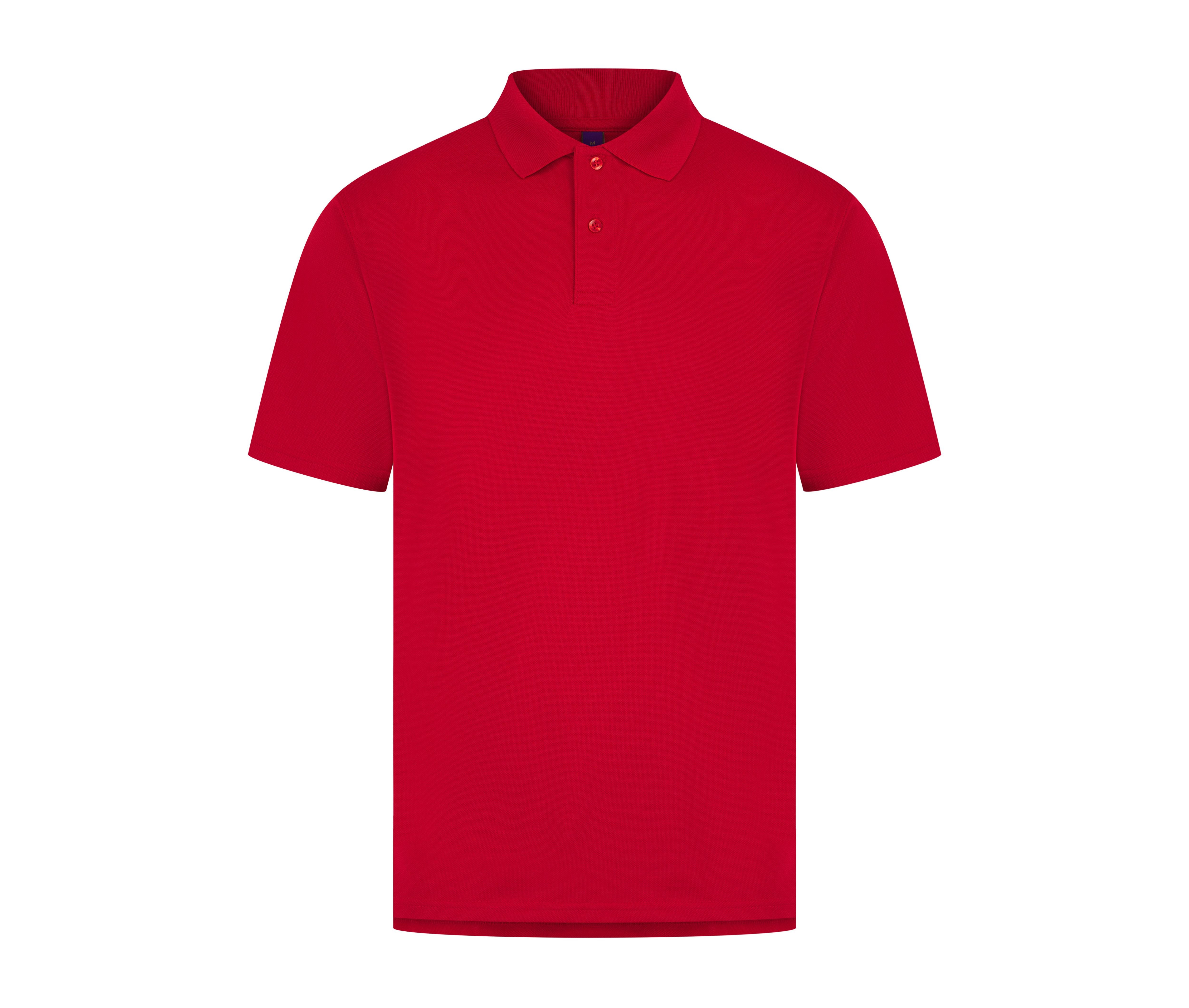 Polo Homme Respirant - Classic Red